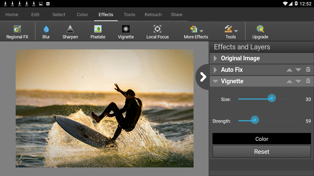 اسکرین شات 4 برنامه PhotoPad Photo Editor