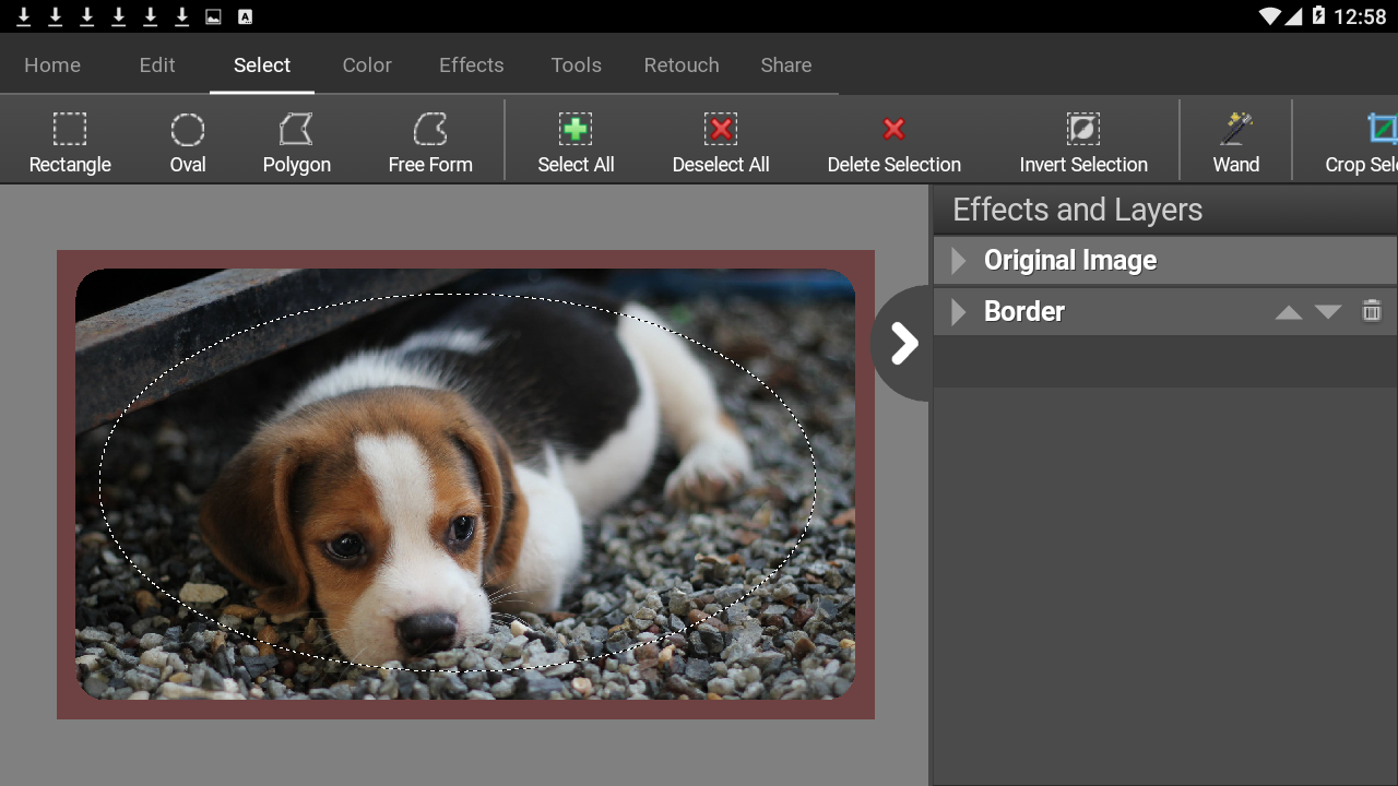 اسکرین شات 5 برنامه PhotoPad Photo Editor