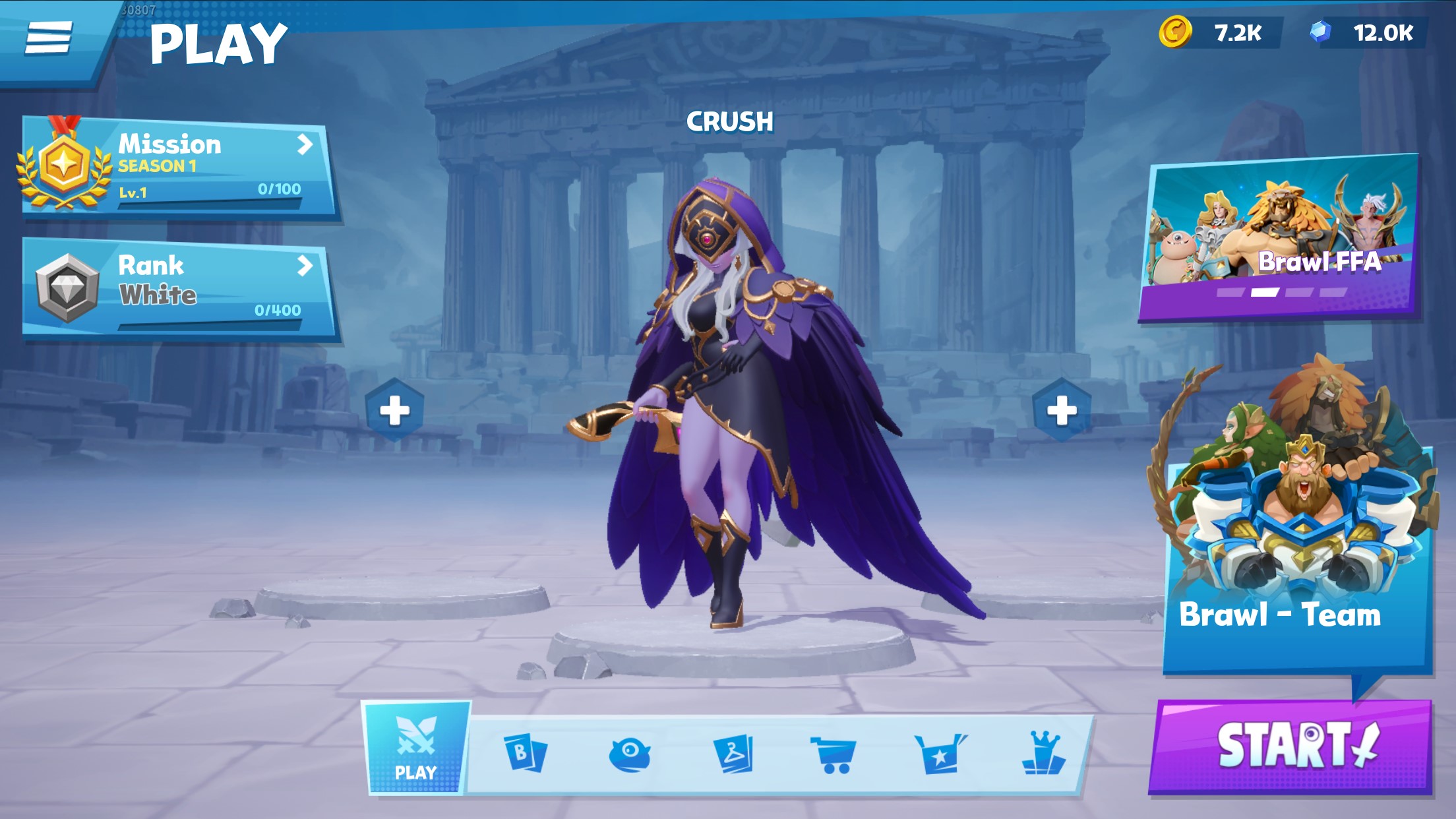 اسکرین شات 3 بازی BATTLE CRUSH BETA