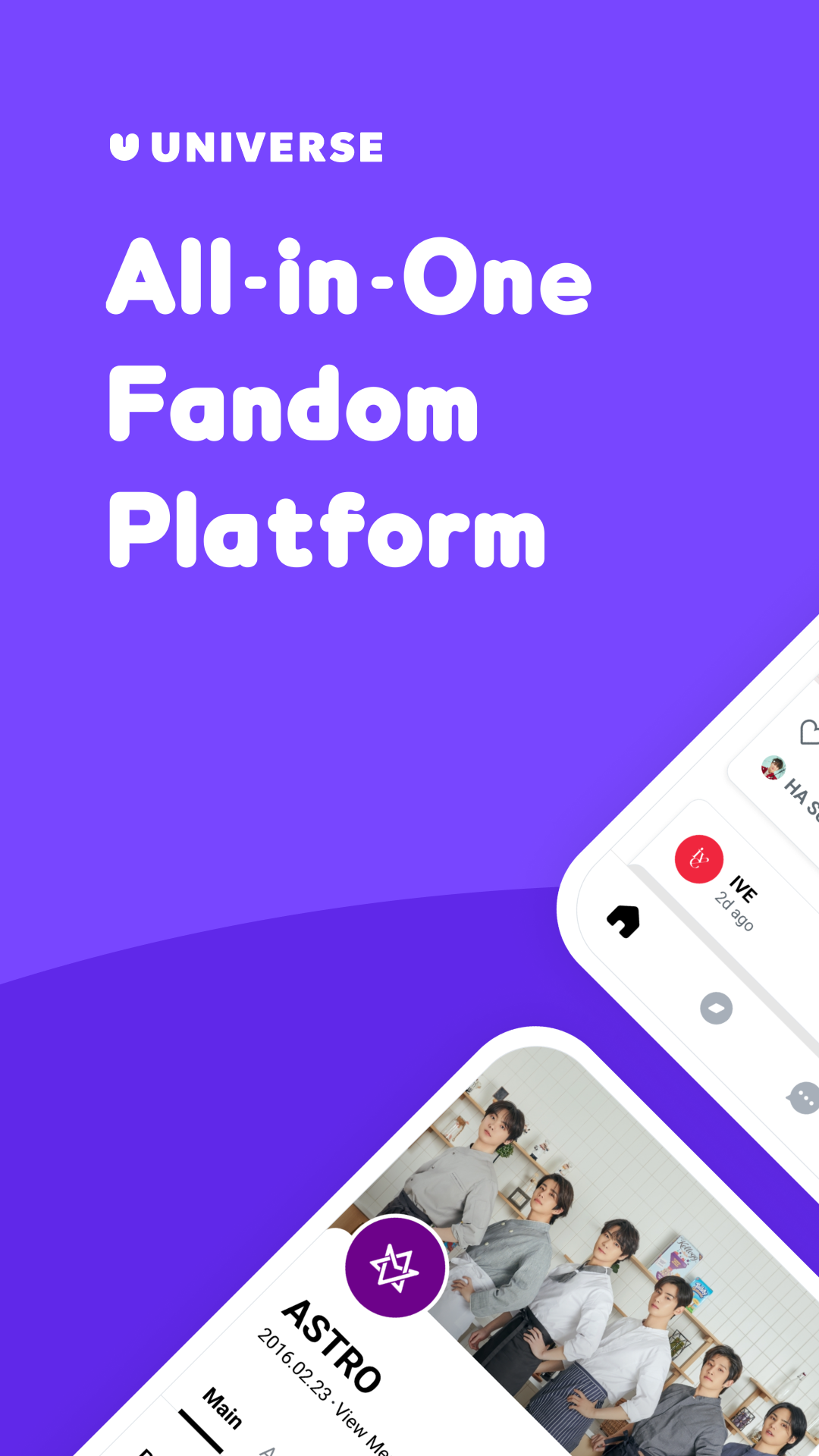 اسکرین شات 1 برنامه UNIVERSE