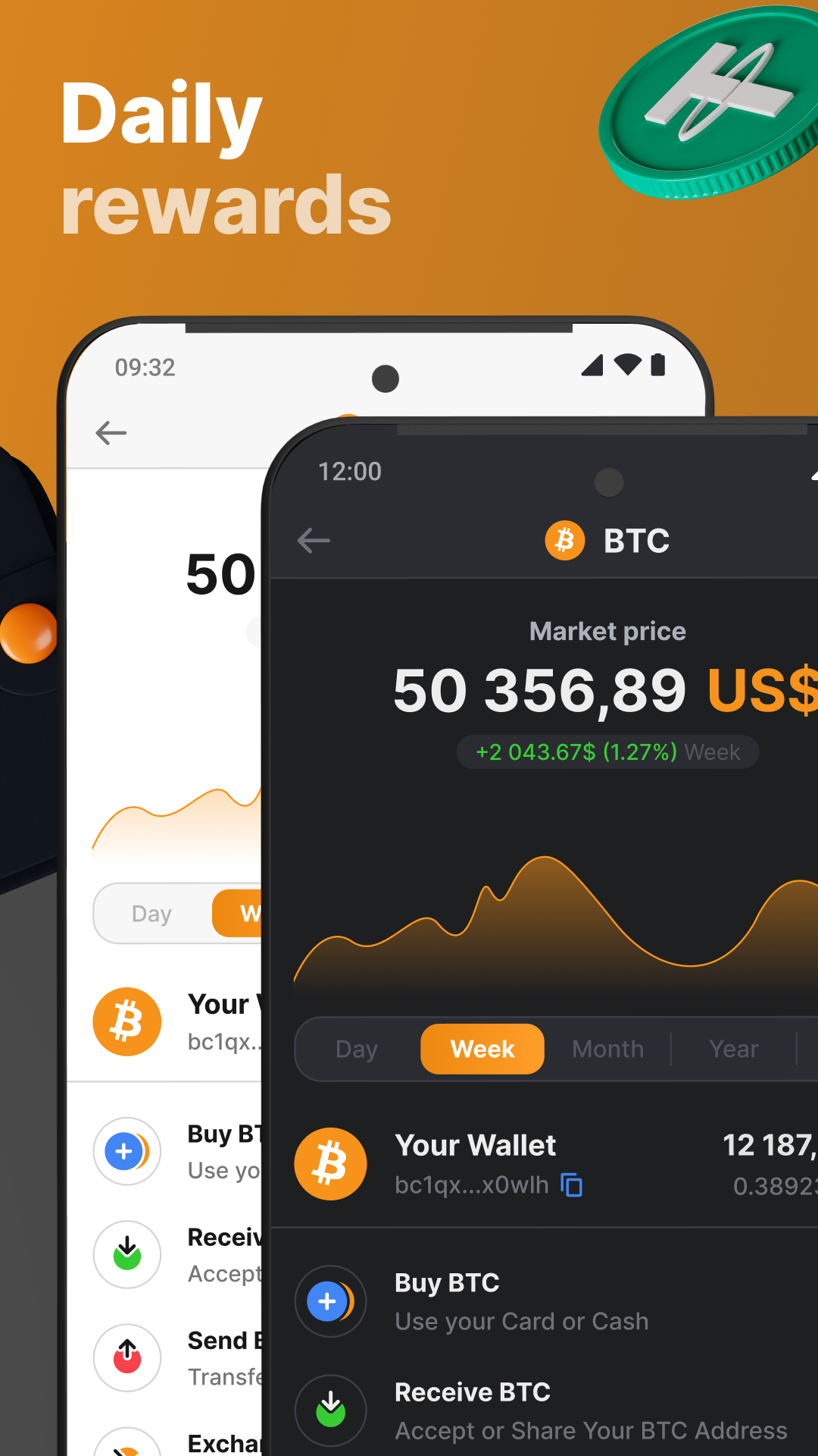 اسکرین شات 3 برنامه NC Wallet: Crypto Without Fees