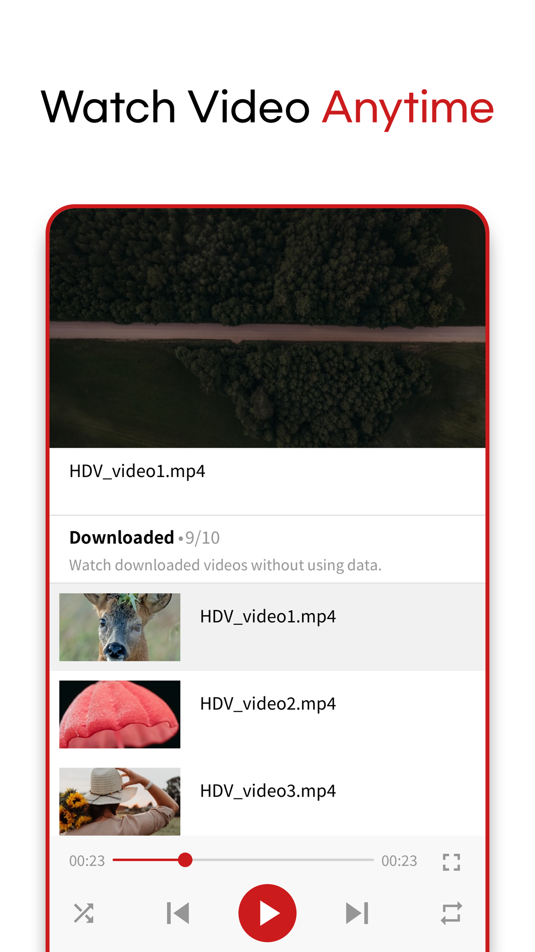 اسکرین شات 3 برنامه HD Video Downloader