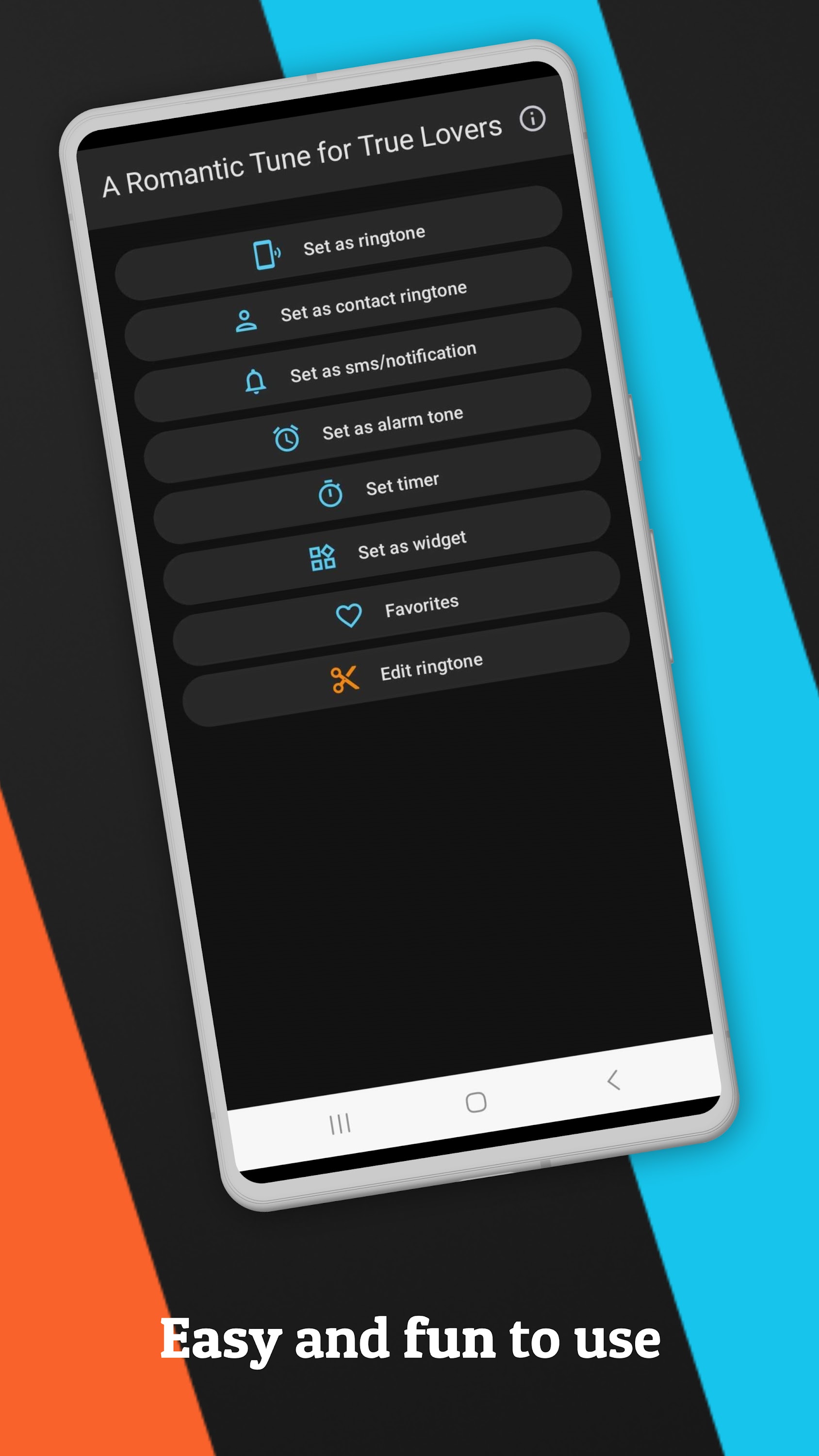 اسکرین شات 4 برنامه mp3 Ringtones