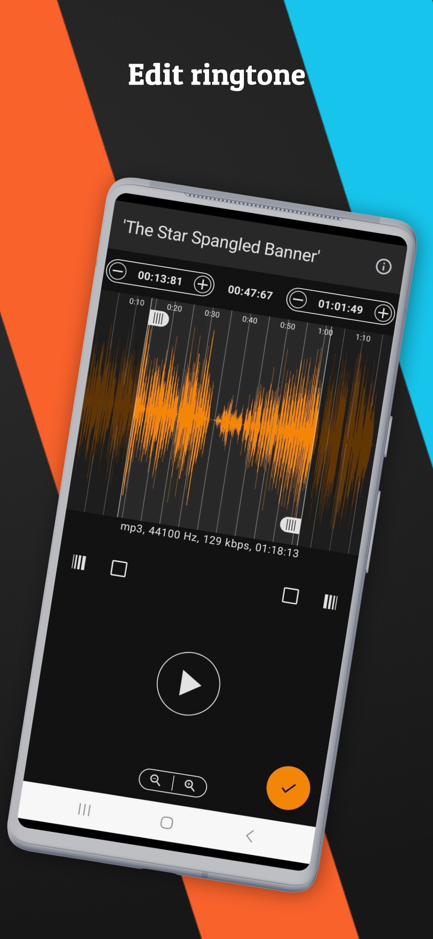 اسکرین شات 3 برنامه National Anthem Ringtone