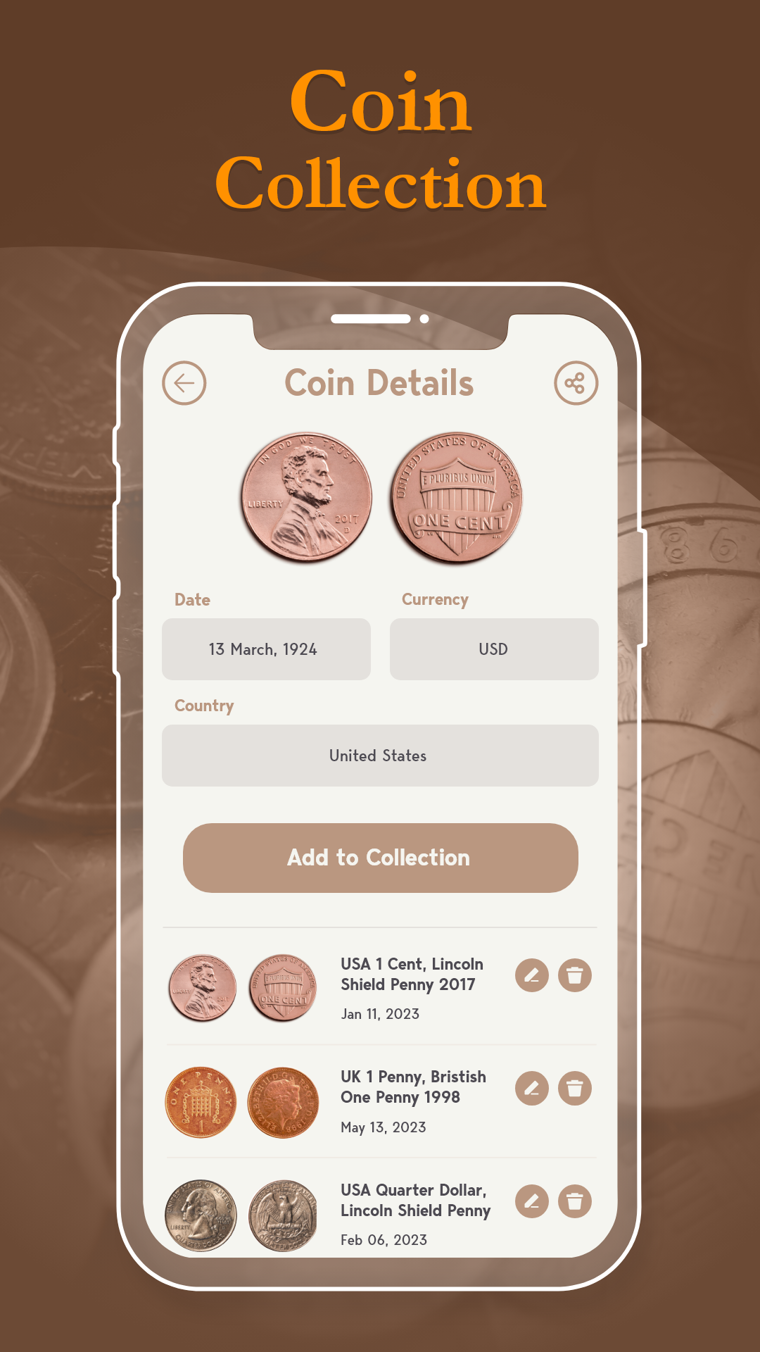 اسکرین شات 4 برنامه Coin Scanner & Identifier