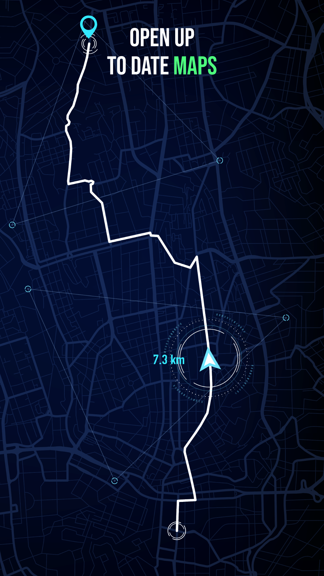 اسکرین شات 3 برنامه Radar Map, Radar Detector, HUD