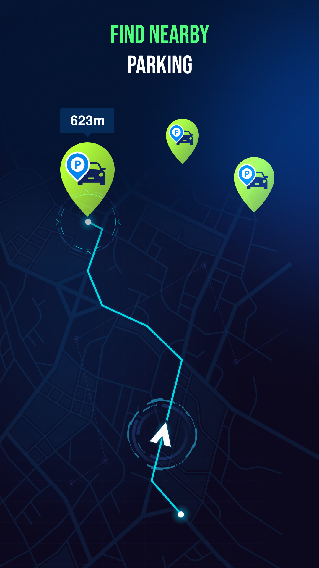 اسکرین شات 7 برنامه Radar Map, Radar Detector, HUD