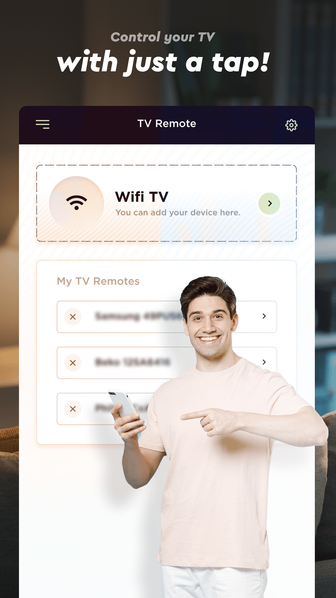 اسکرین شات 2 برنامه Remote Control - Control TVs