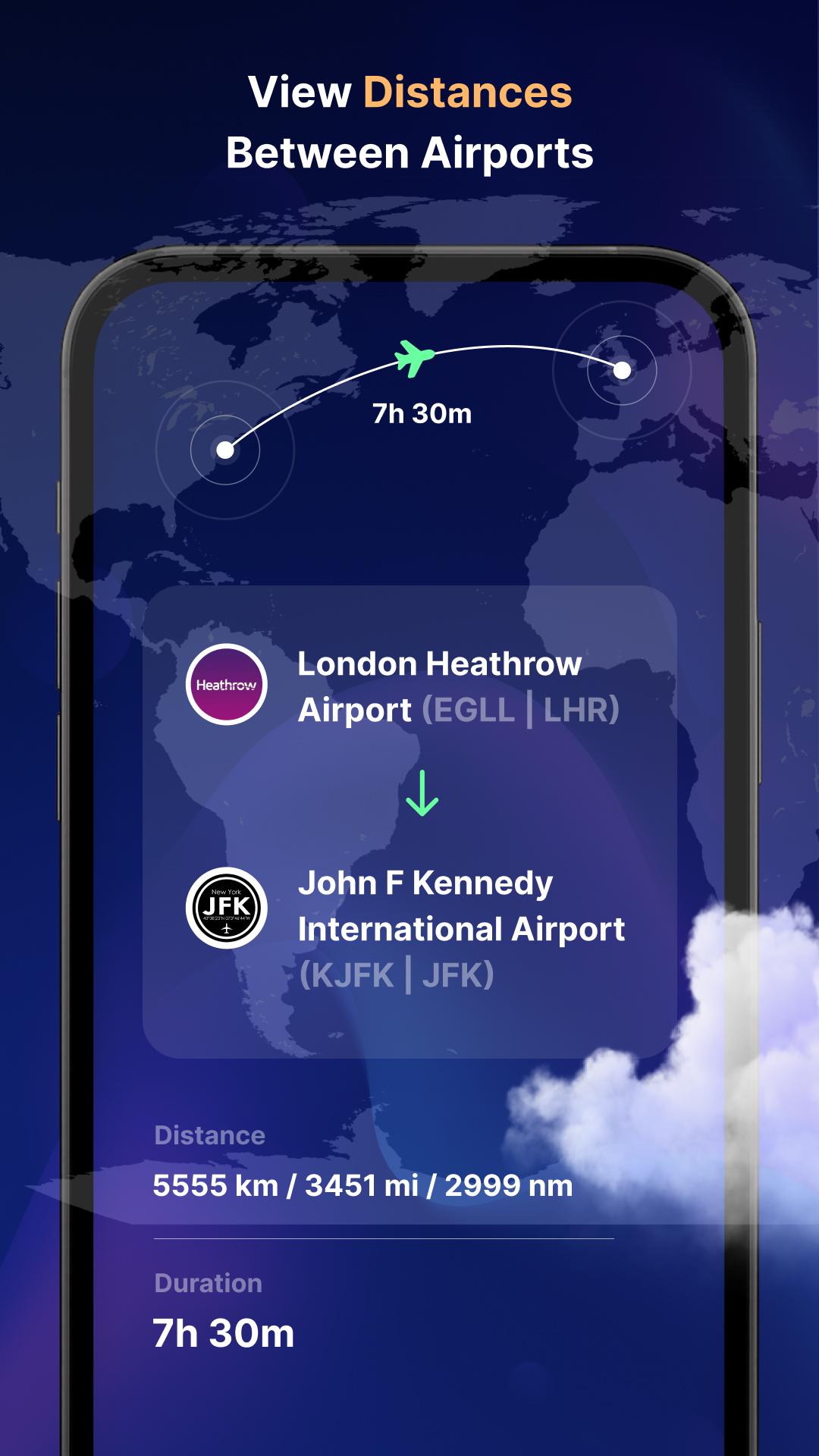 اسکرین شات 2 برنامه Flight Tracker