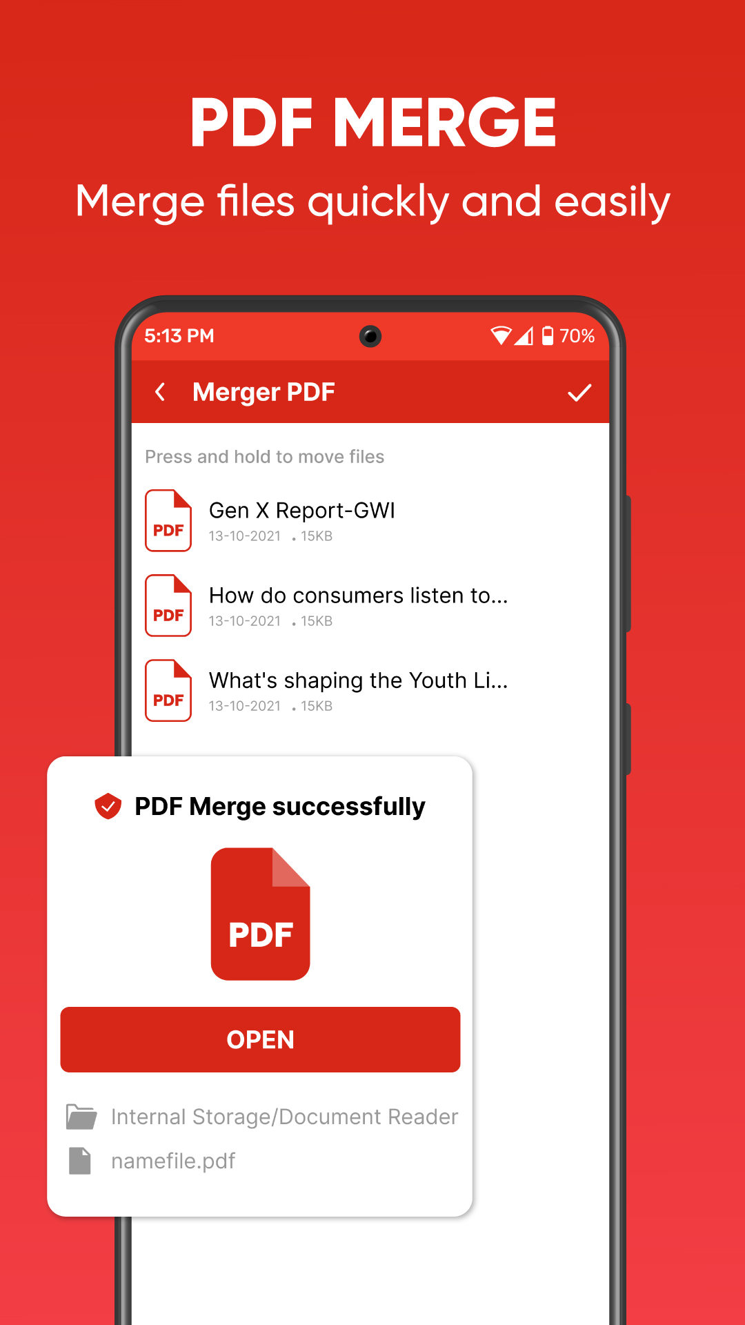 اسکرین شات 3 برنامه All Office Document Reader