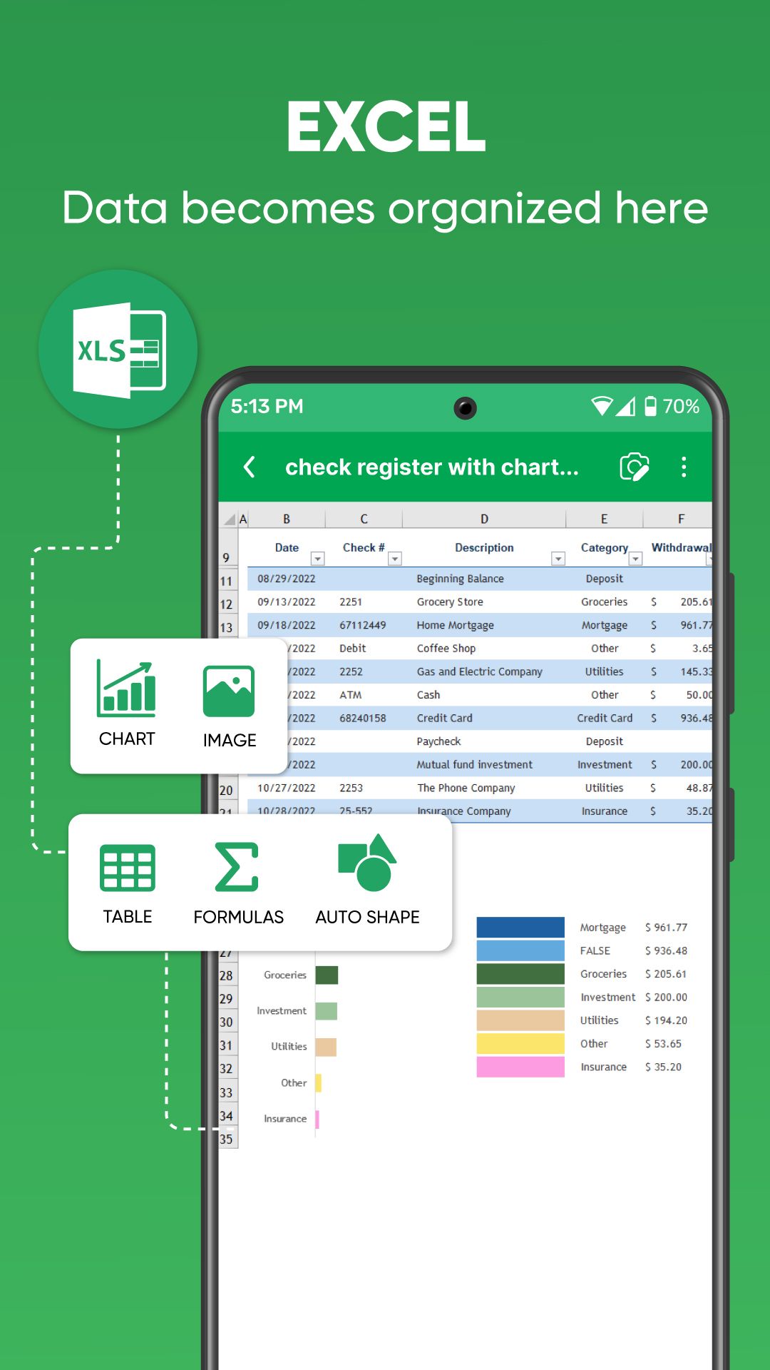 اسکرین شات 6 برنامه All Office Document Reader