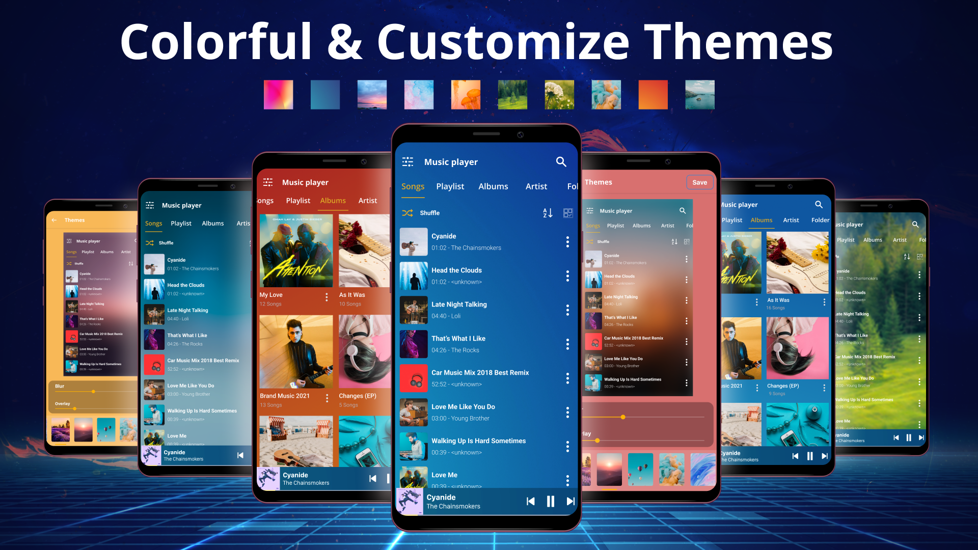 اسکرین شات 7 برنامه Mp3 Player - Music Player