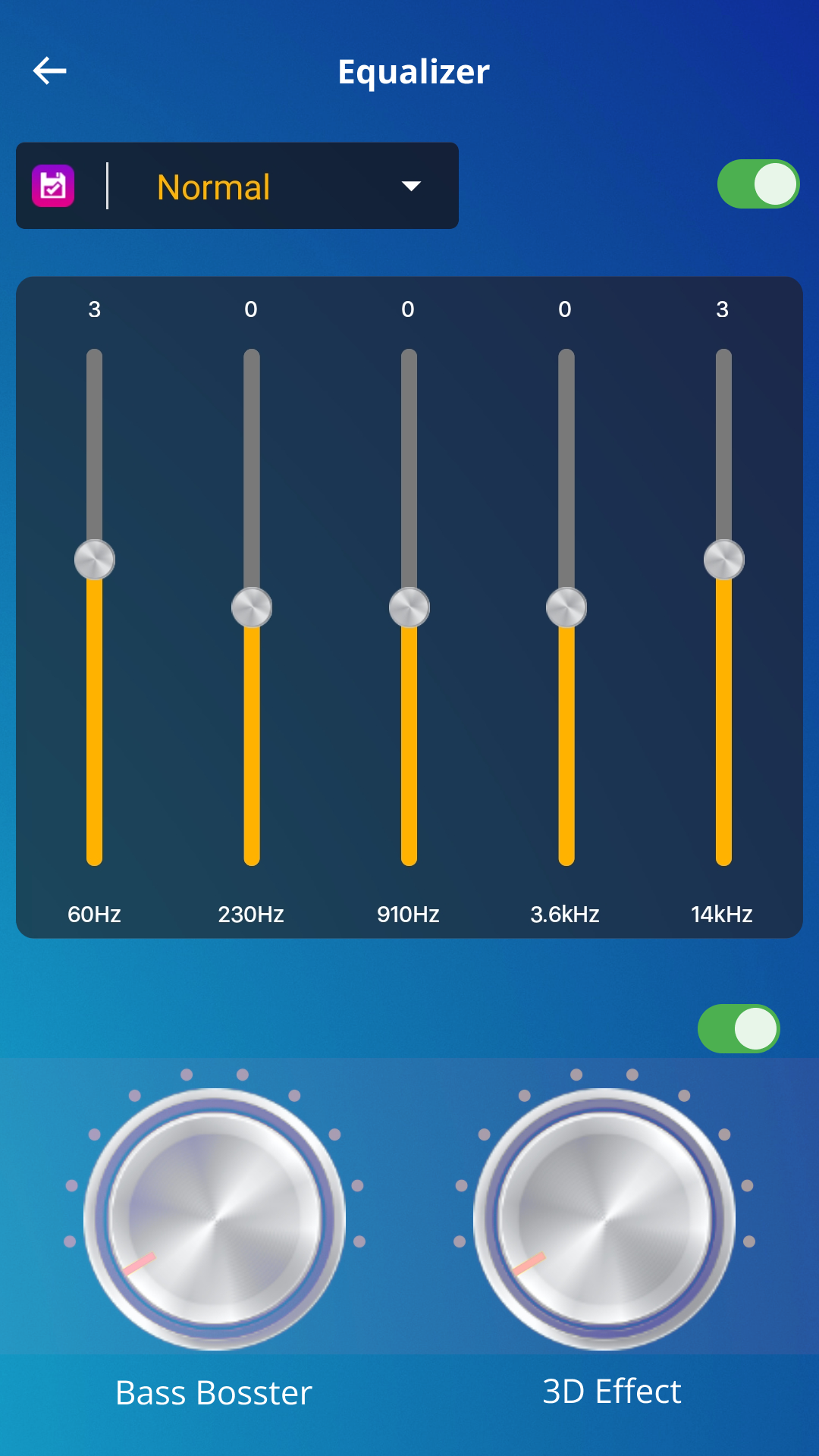 اسکرین شات 4 برنامه Mp3 Player - Music Player