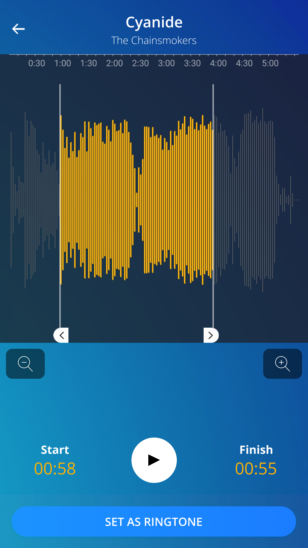 اسکرین شات 3 برنامه Mp3 Player - Music Player