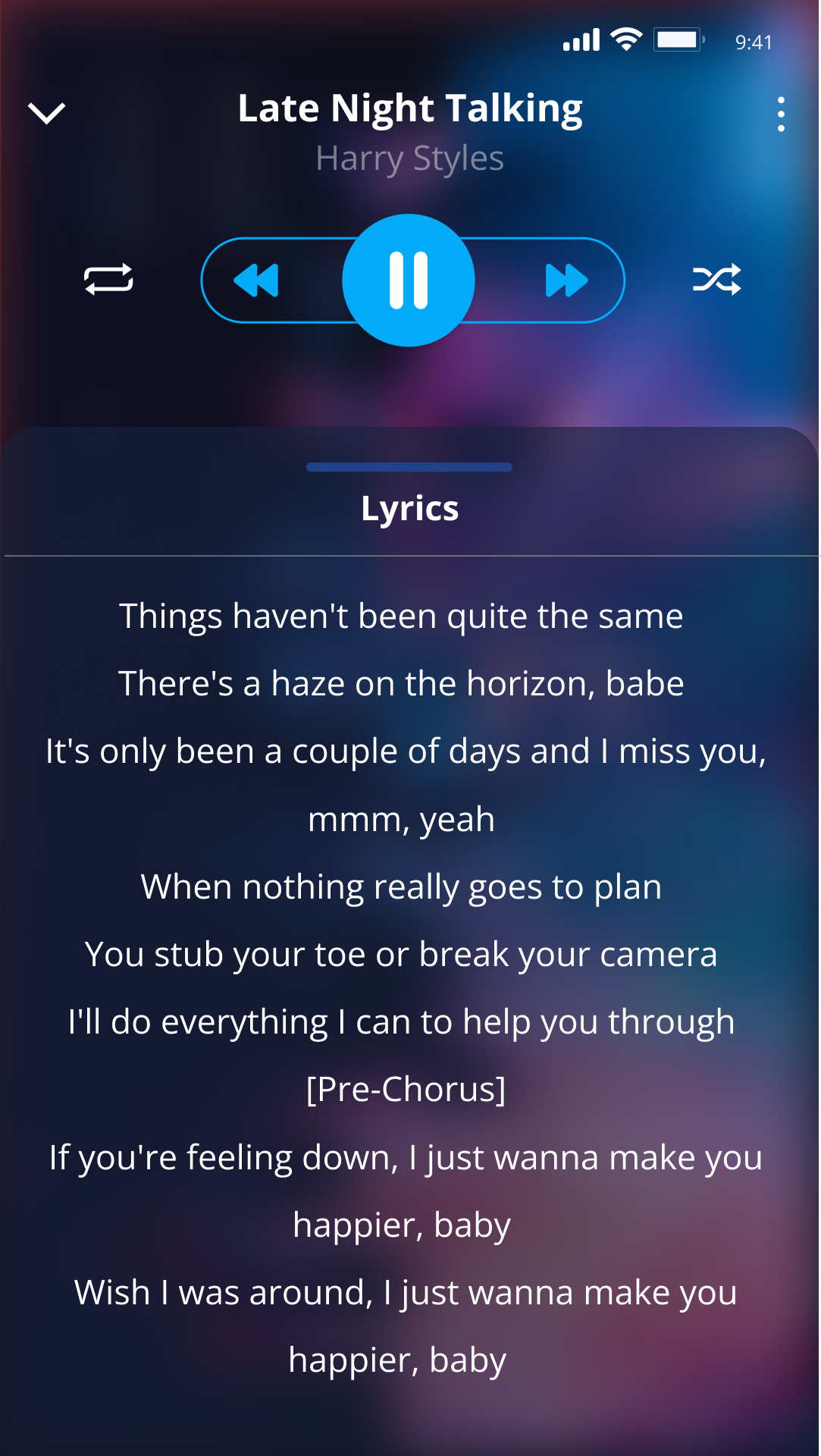 اسکرین شات 5 برنامه Music Video Player