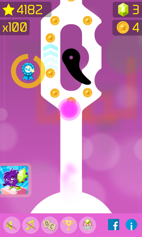اسکرین شات 3 بازی Follow the Line 2D Deluxe