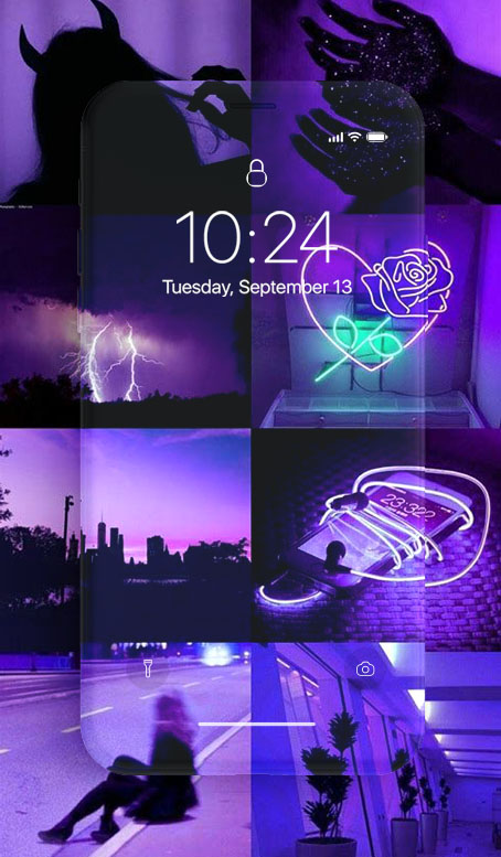 اسکرین شات 5 برنامه Neon Wallpaper