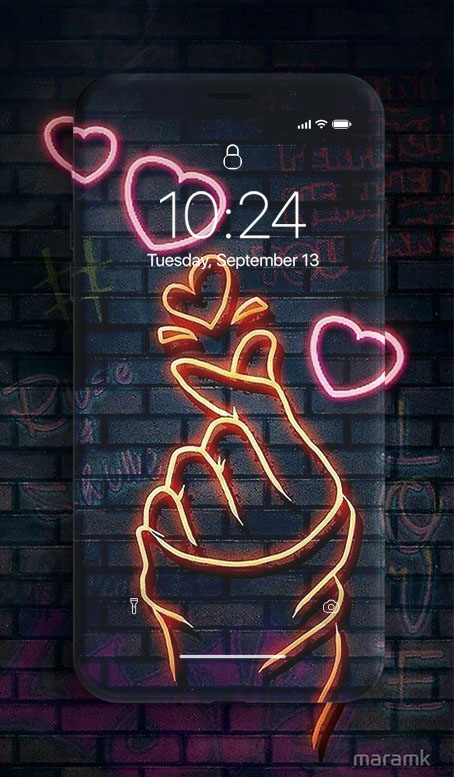 اسکرین شات 4 برنامه Neon Wallpaper