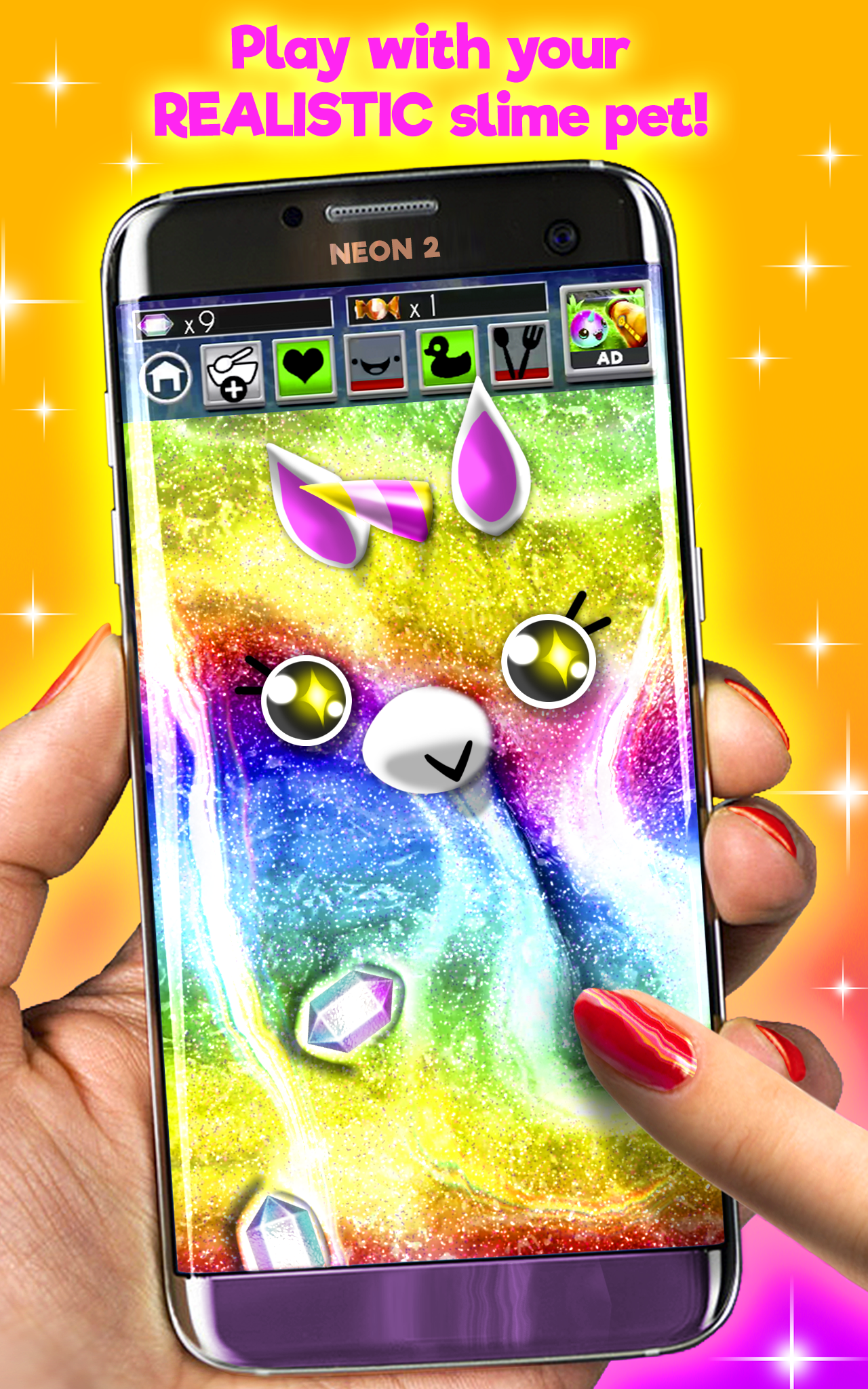اسکرین شات 1 بازی Fluffy! Slime Simulator ASMR