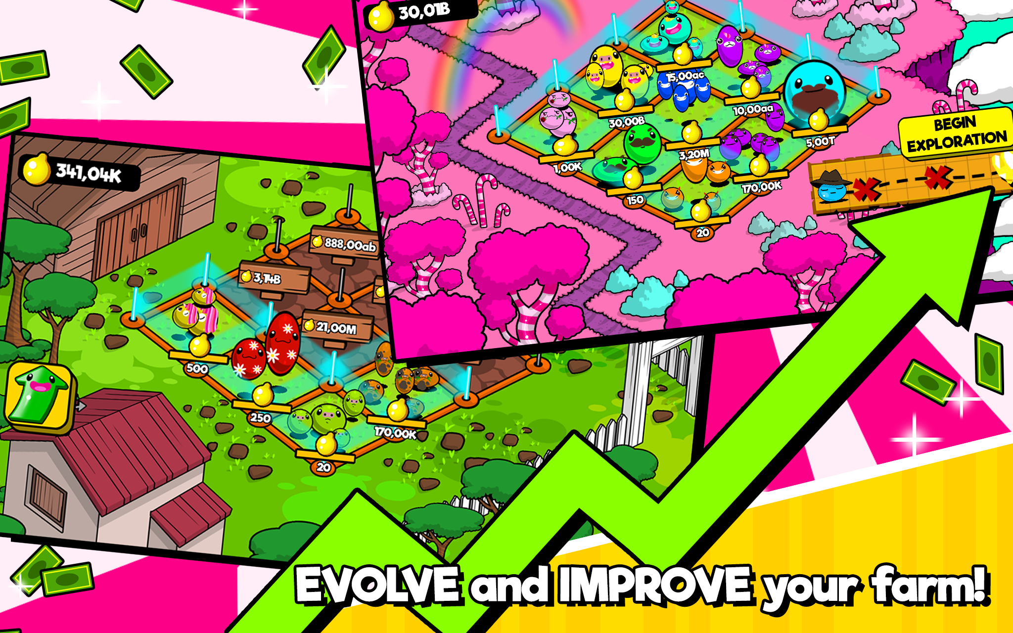 اسکرین شات 4 بازی Idle Slime! Tycoon Factory Inc