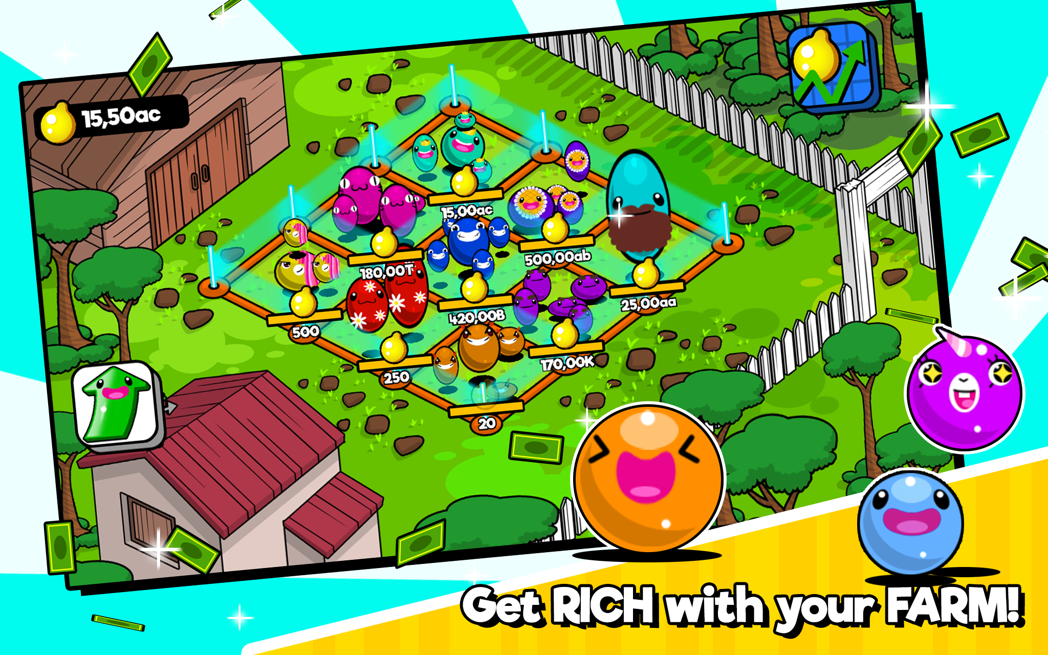 اسکرین شات 6 بازی Idle Slime! Tycoon Factory Inc