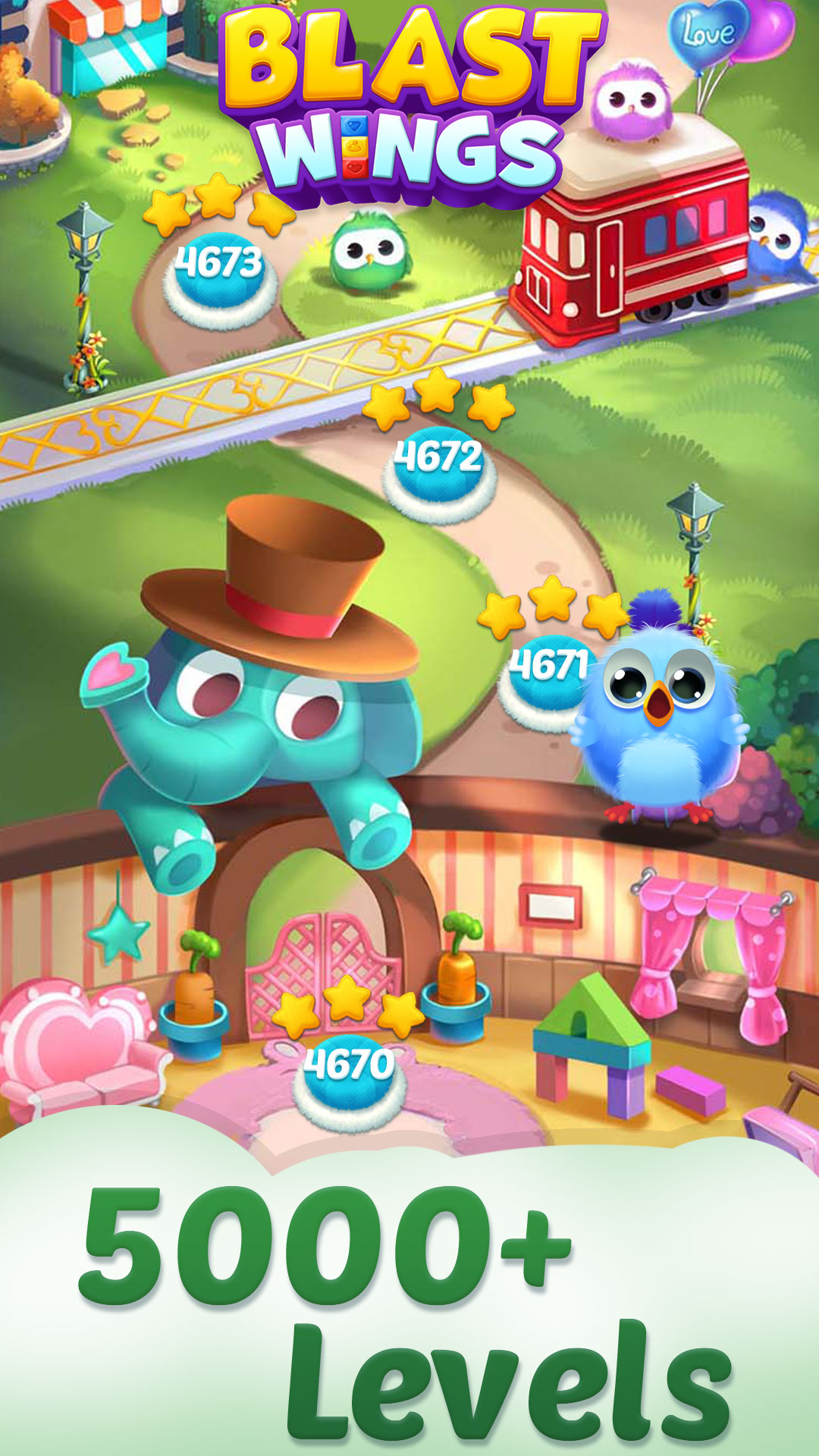 اسکرین شات 2 بازی Blast Wings: 7,777+ Levels