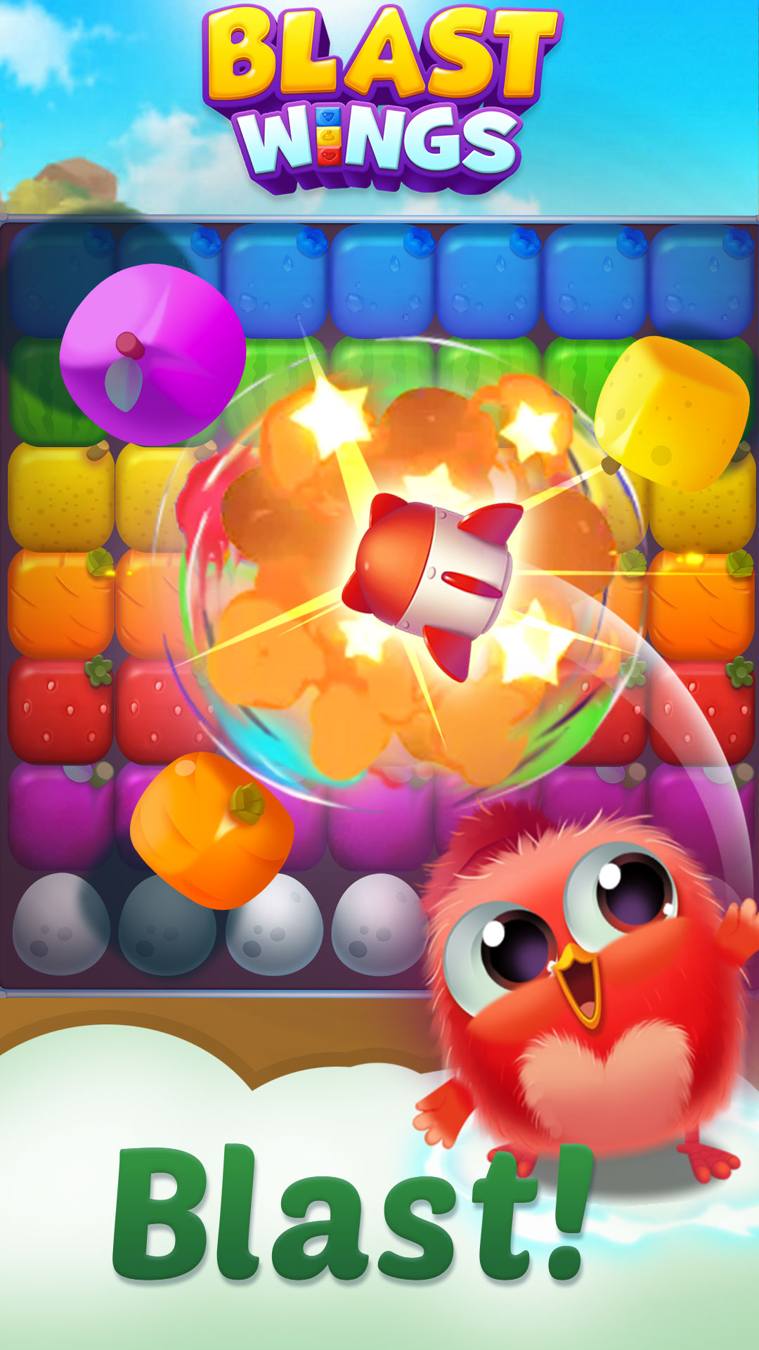 اسکرین شات 3 بازی Blast Wings: 7,777+ Levels