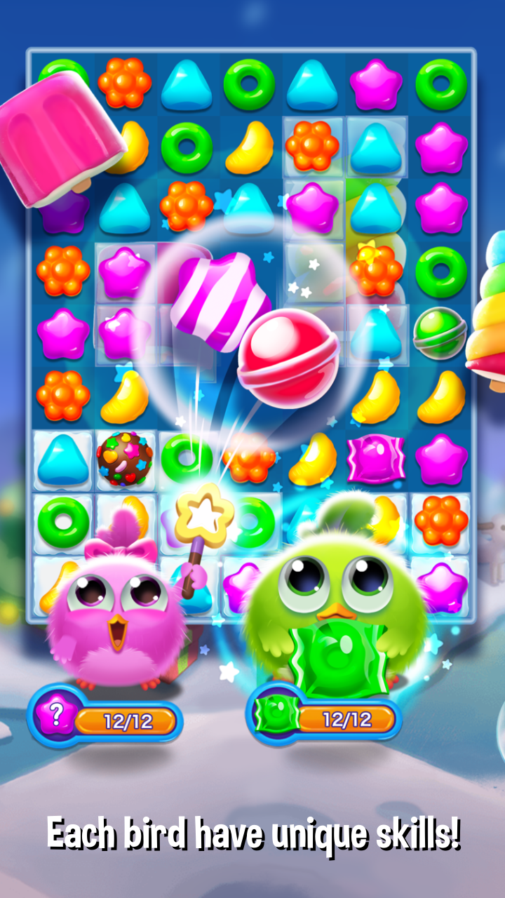 اسکرین شات 4 بازی Bird Friends : Match 3 Puzzle