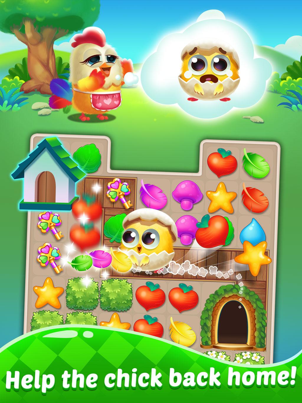 اسکرین شات 3 بازی Puzzle Wings: match 3 games