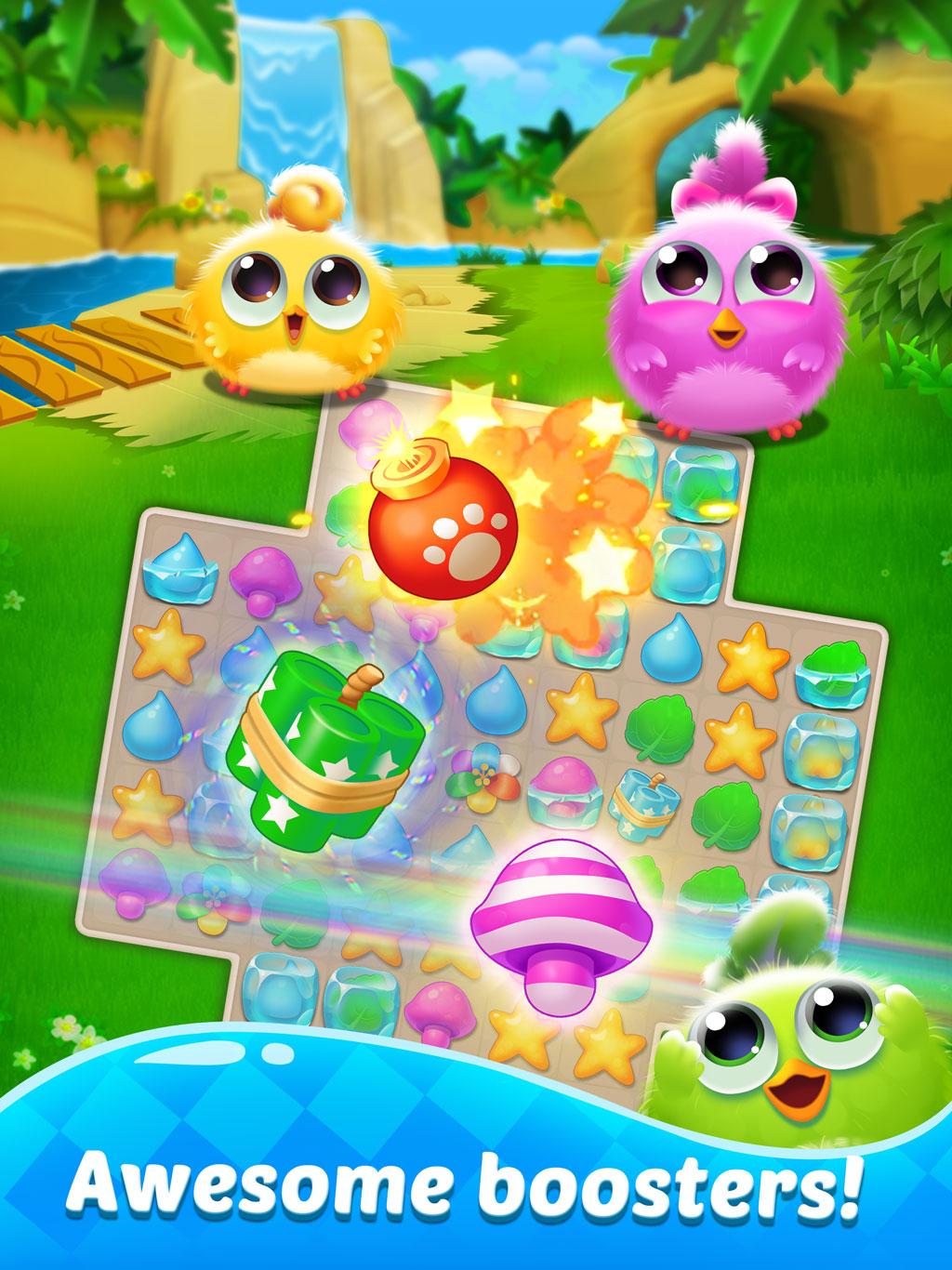 اسکرین شات 1 بازی Puzzle Wings: match 3 games