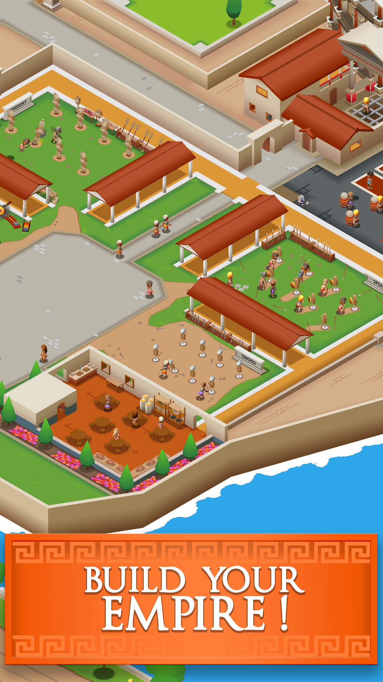 اسکرین شات 5 بازی Idle Gladiator Empire Tycoon