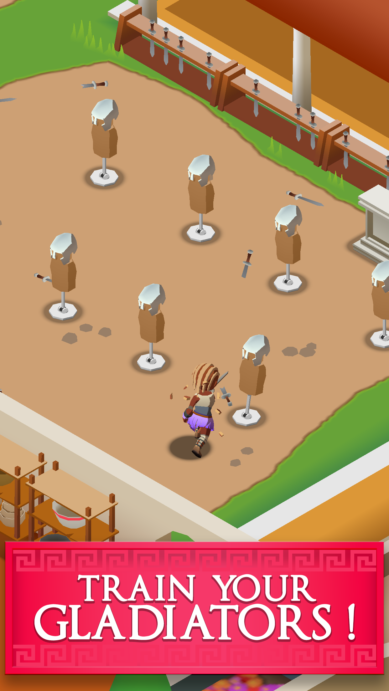 اسکرین شات 1 بازی Idle Gladiator Empire Tycoon
