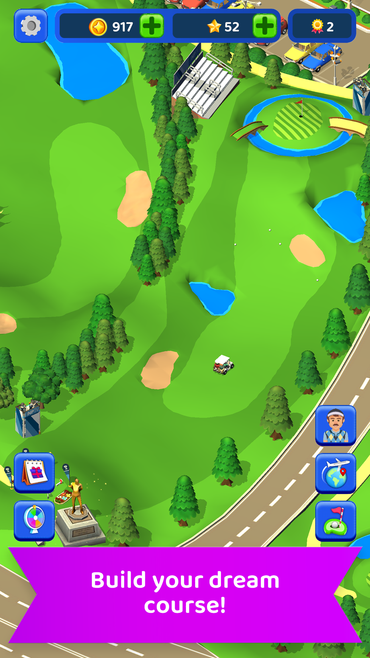 اسکرین شات 1 بازی Idle Golf Club Manager Tycoon