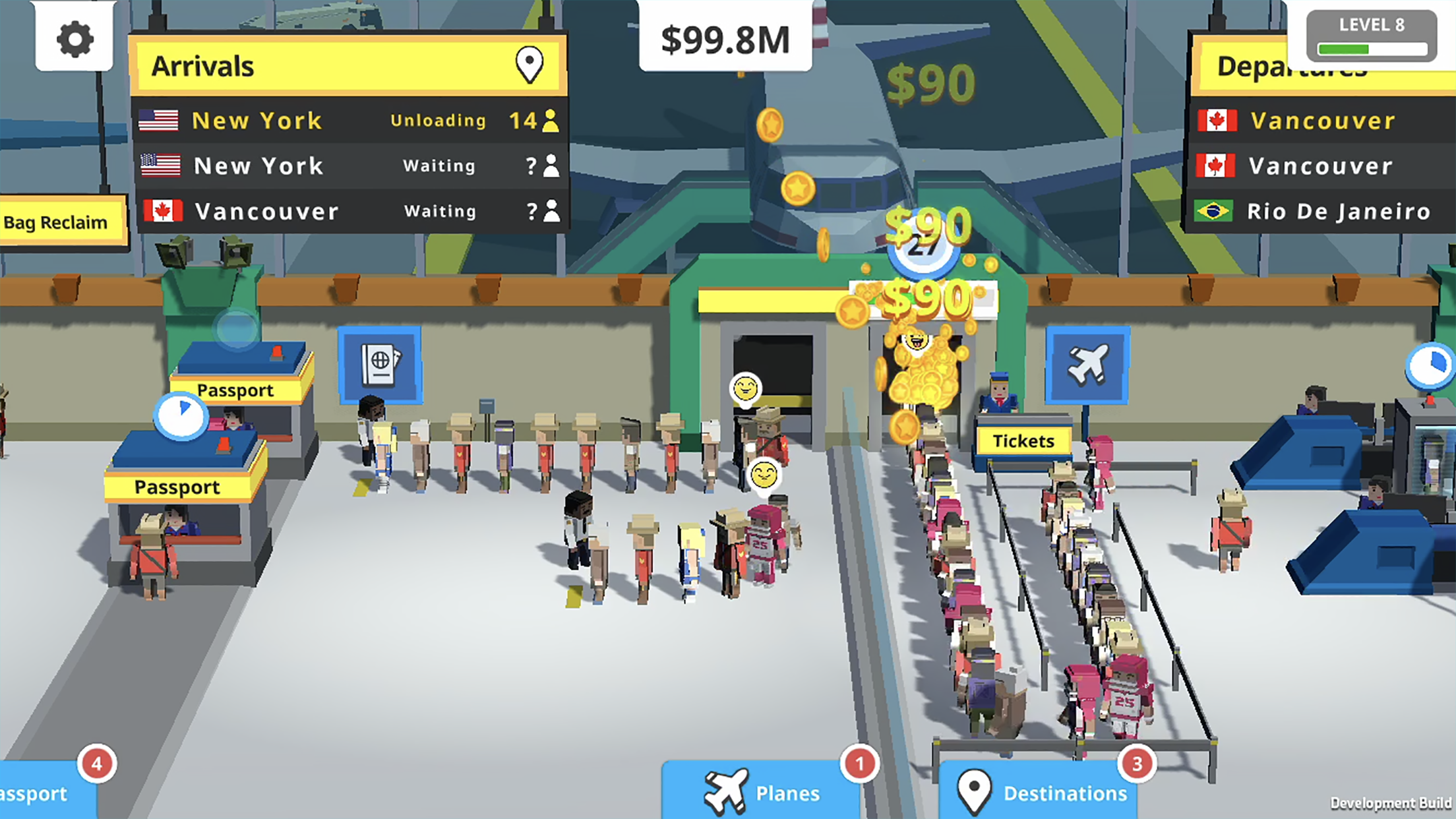 اسکرین شات 4 بازی Idle Tap Airport