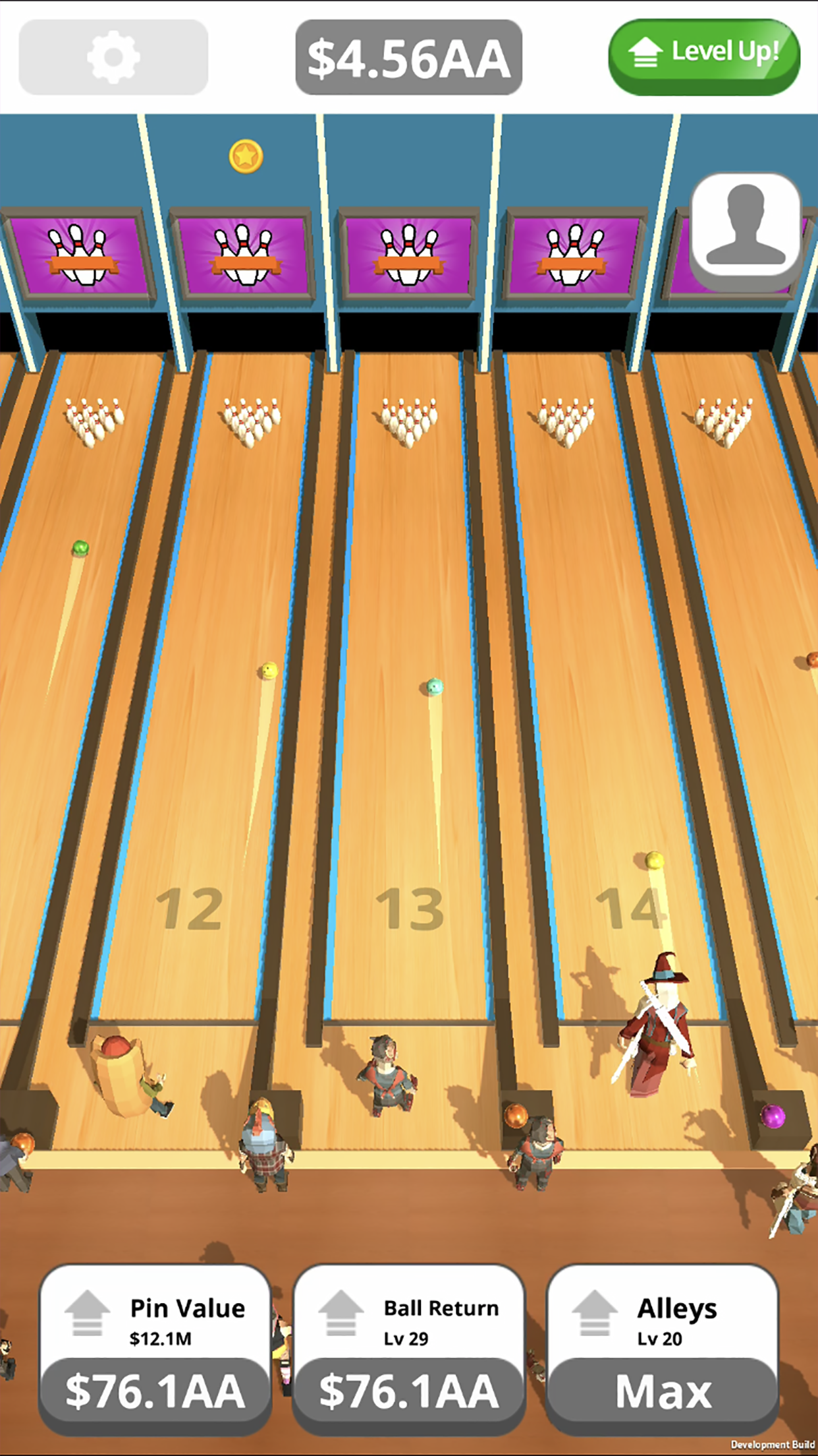 اسکرین شات 3 بازی Idle Tap Bowling