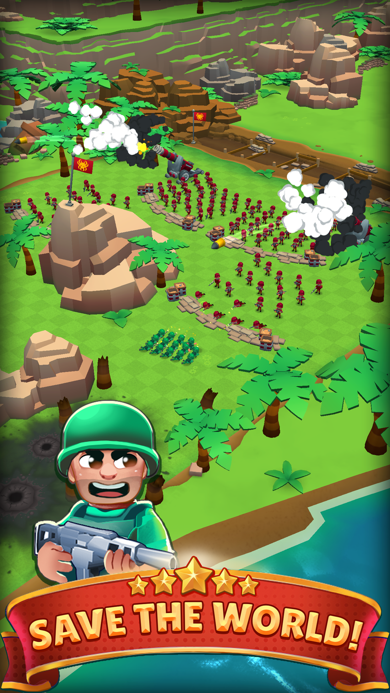 اسکرین شات 1 بازی Marine Force: Heroes of War