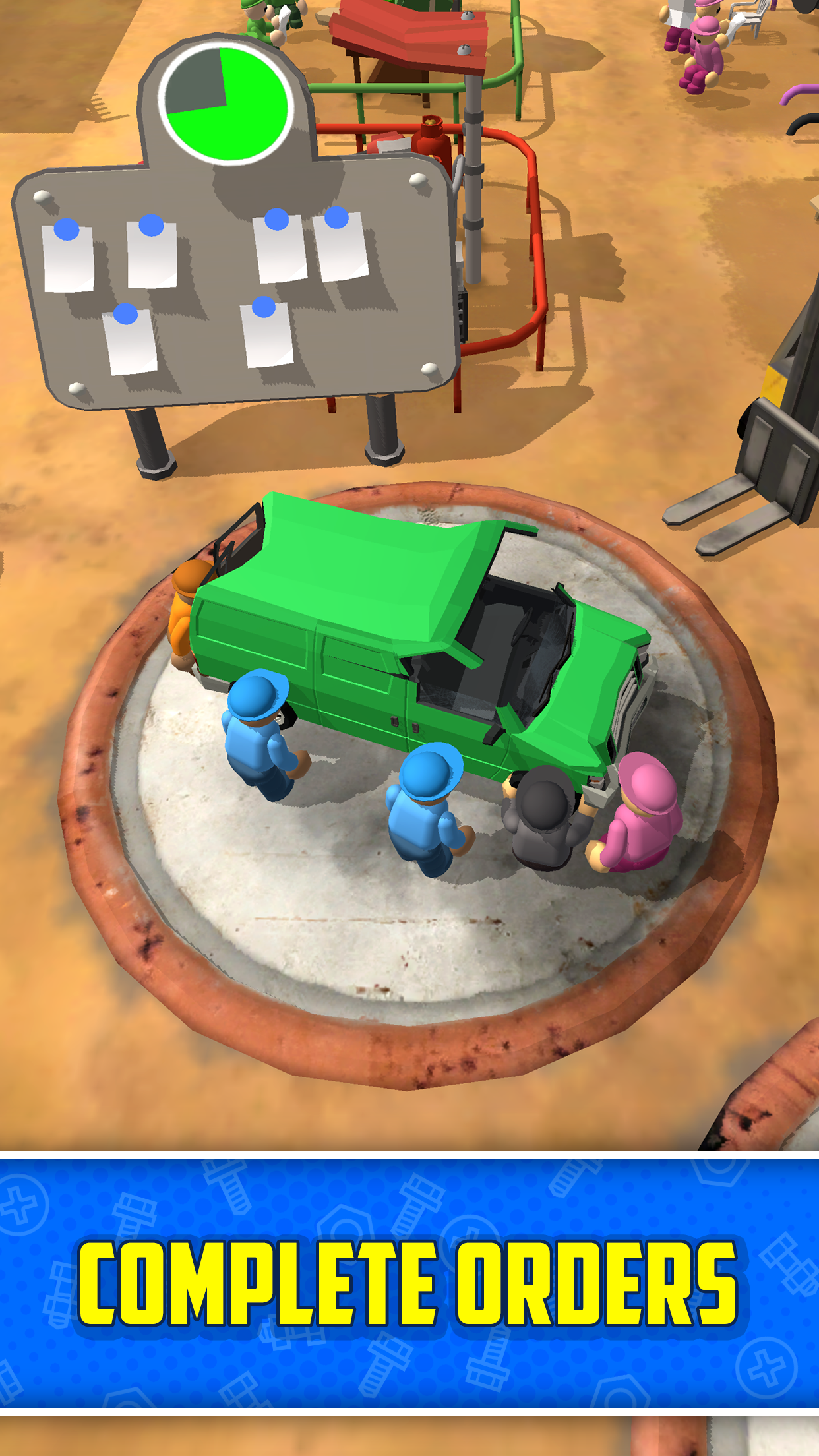 اسکرین شات 5 بازی Scrapyard Tycoon Idle Game