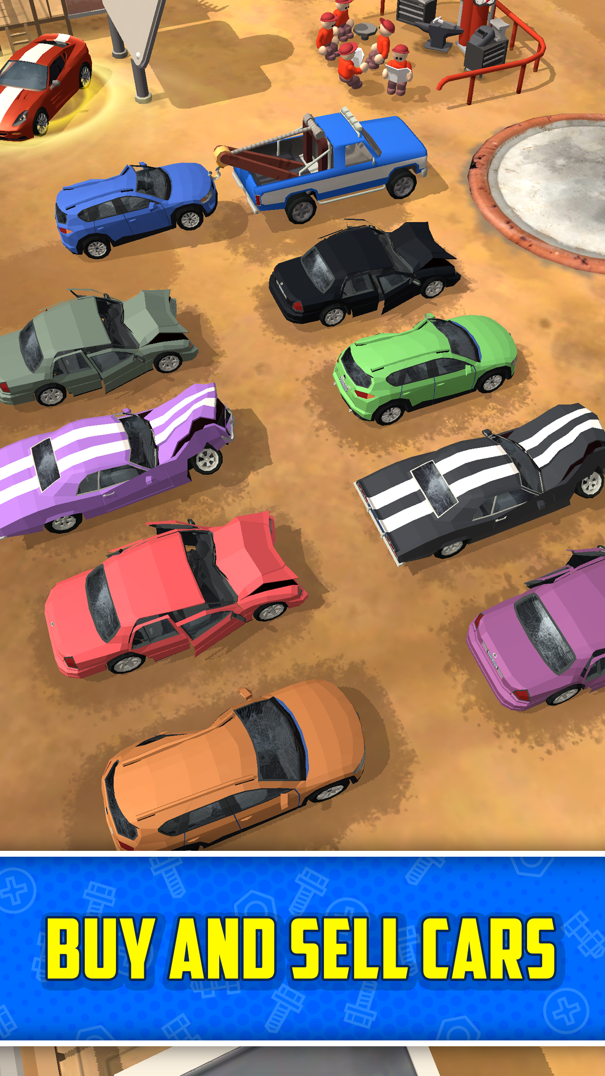 اسکرین شات 3 بازی Scrapyard Tycoon Idle Game