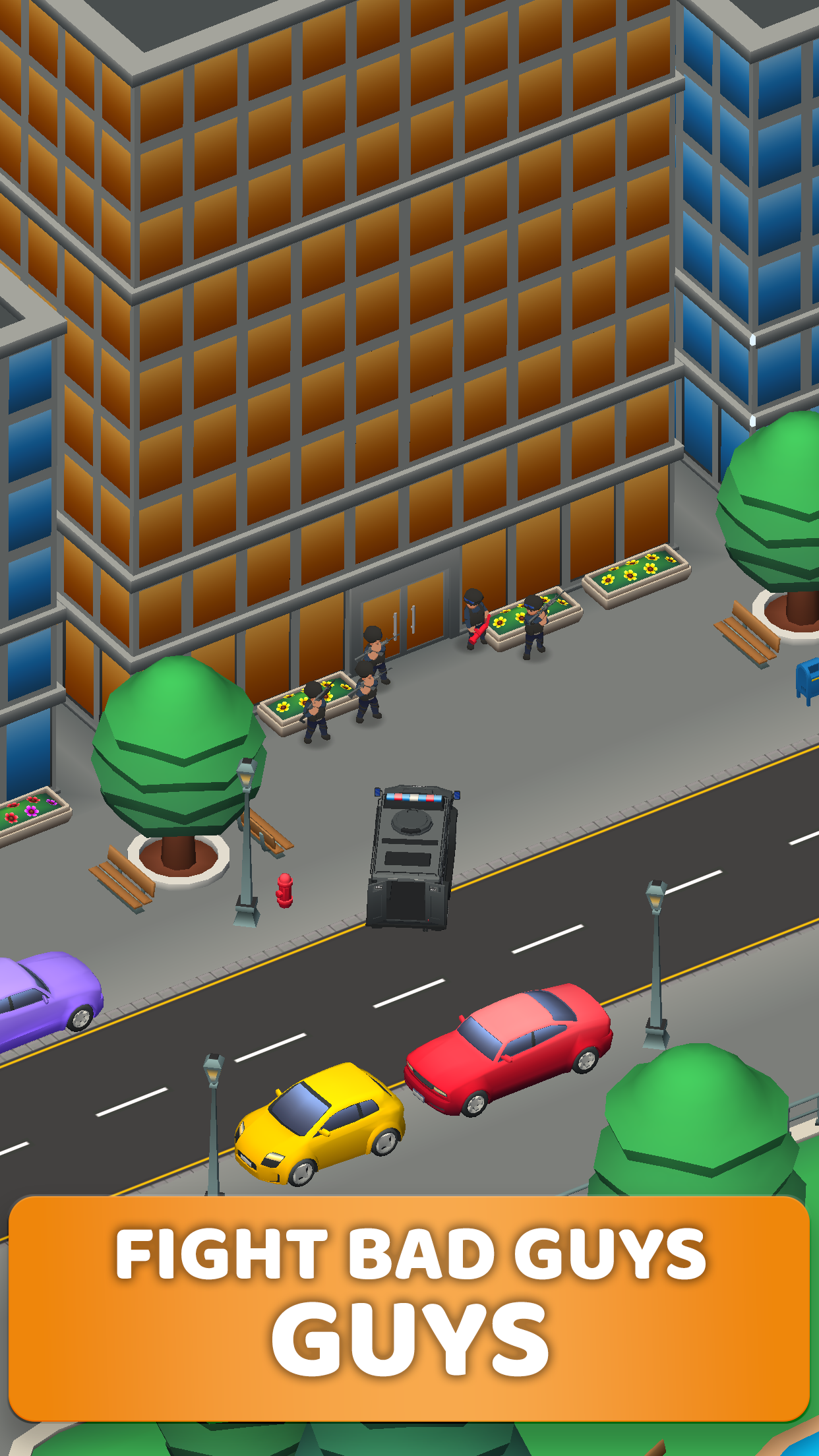 اسکرین شات 6 بازی Idle SWAT Academy Tycoon