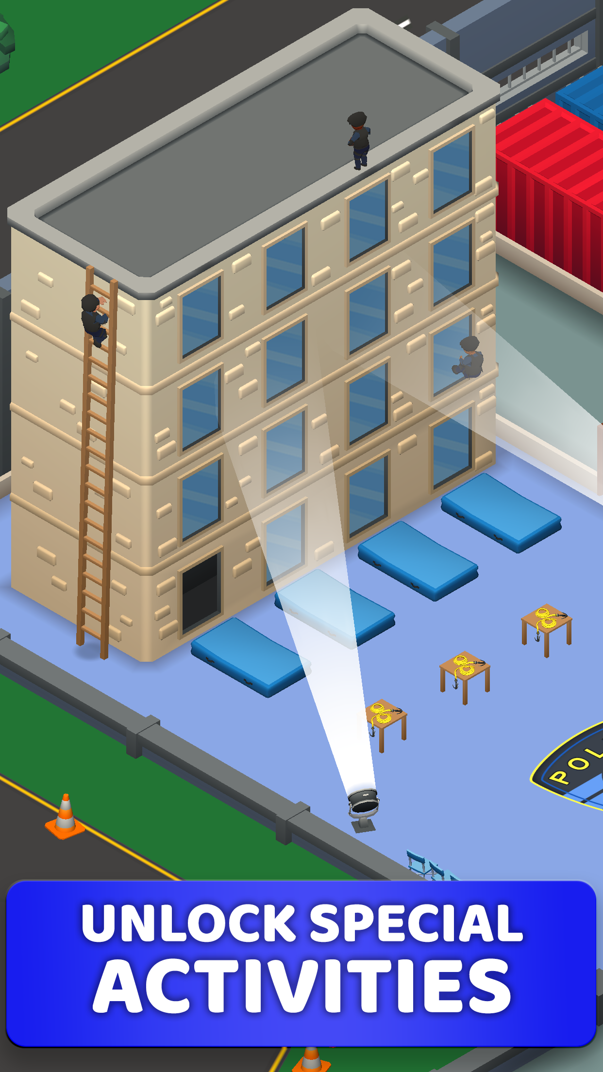 اسکرین شات 5 بازی Idle SWAT Academy Tycoon