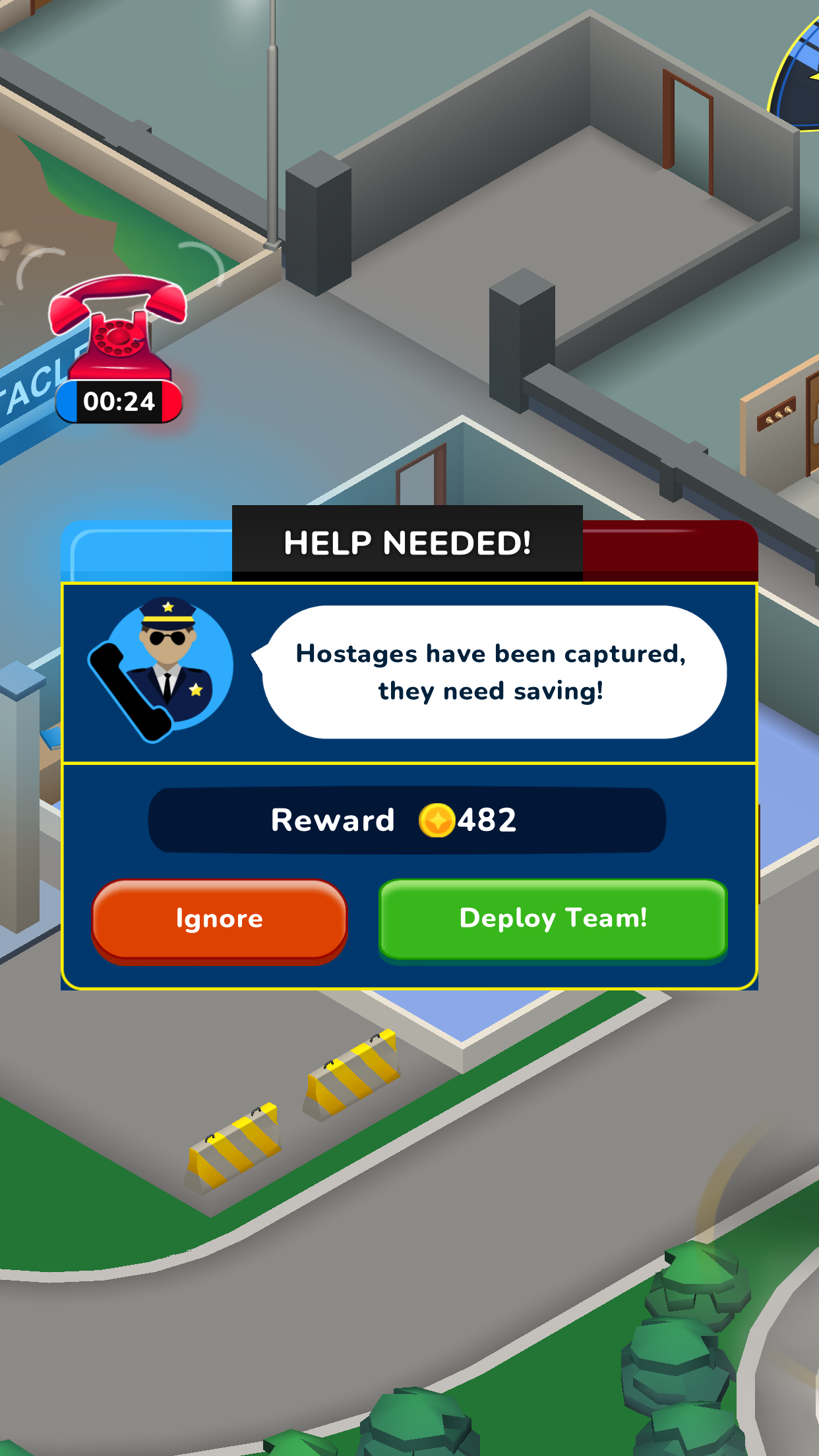 اسکرین شات 7 بازی Idle SWAT Academy Tycoon