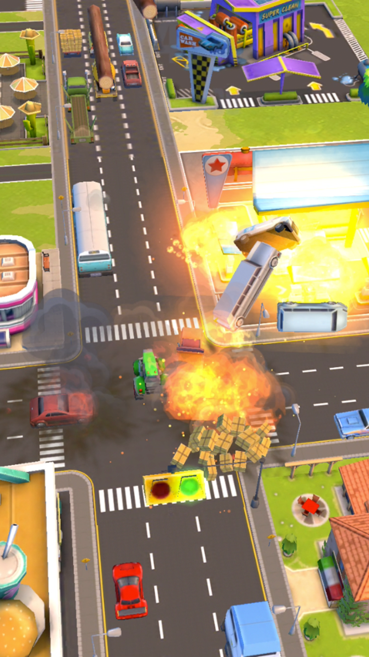 اسکرین شات 4 بازی Traffic Panic