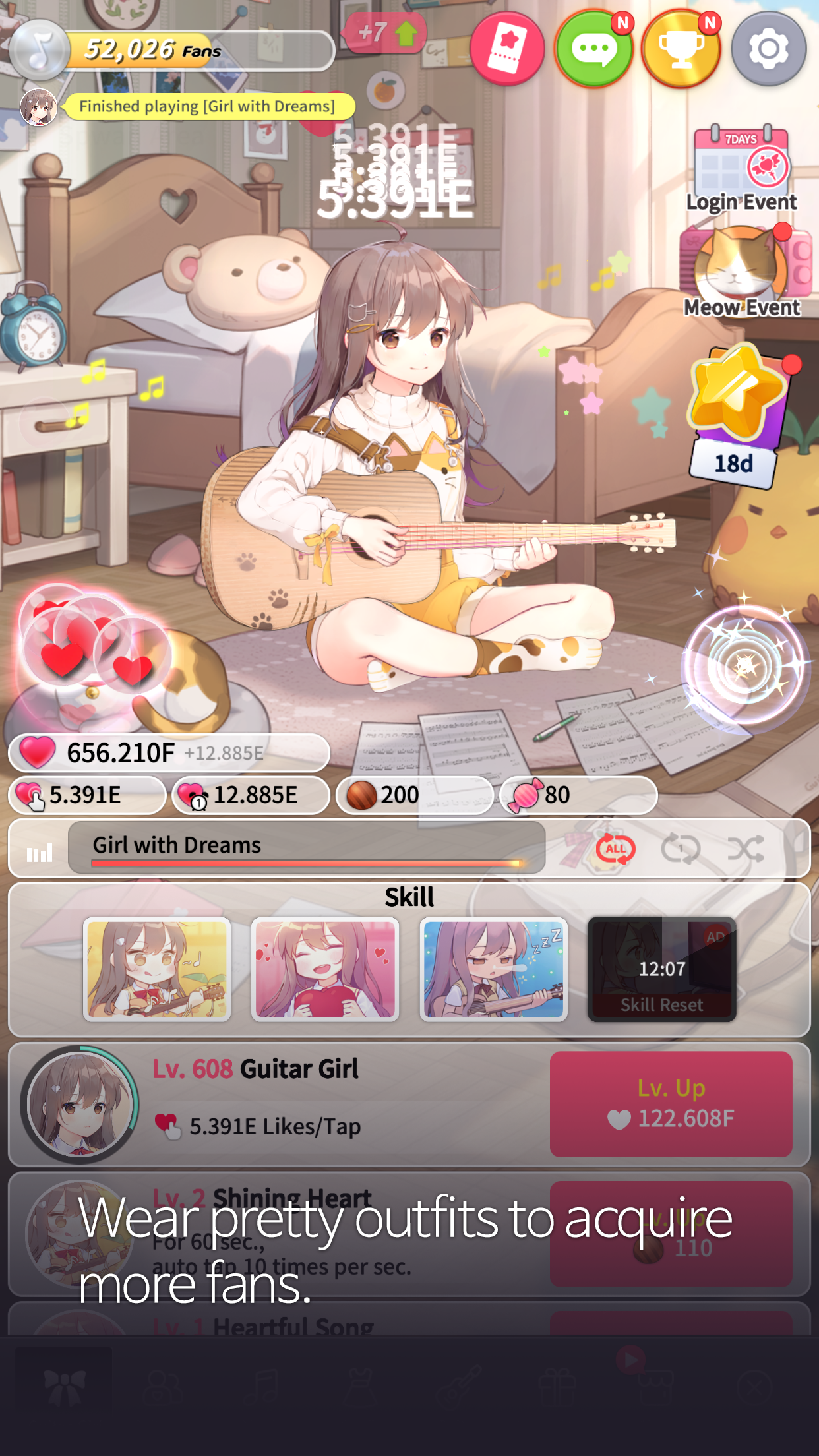 اسکرین شات 4 بازی Guitar Girl