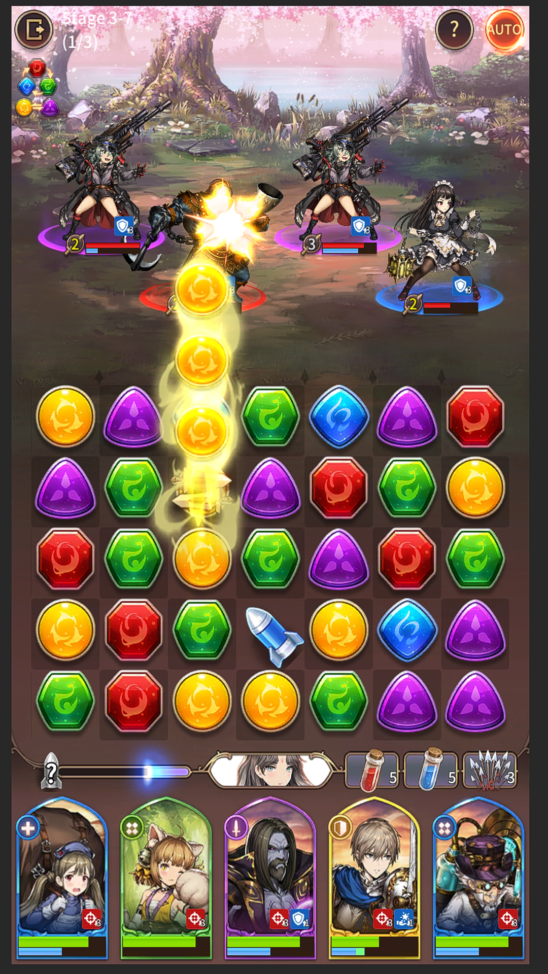اسکرین شات 6 بازی Magic Stone Knights