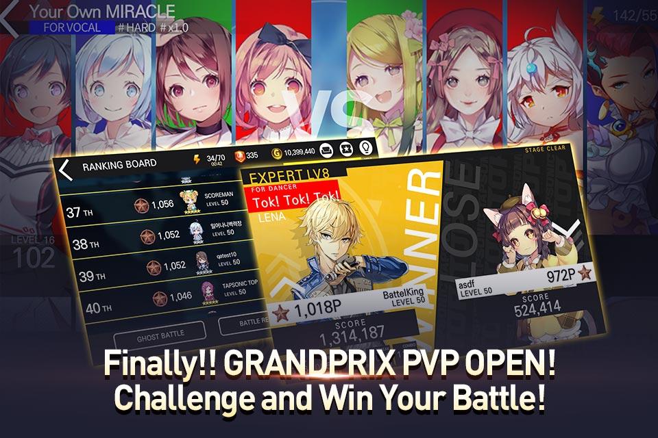 اسکرین شات 4 بازی TAPSONIC TOP - Music Grand prix