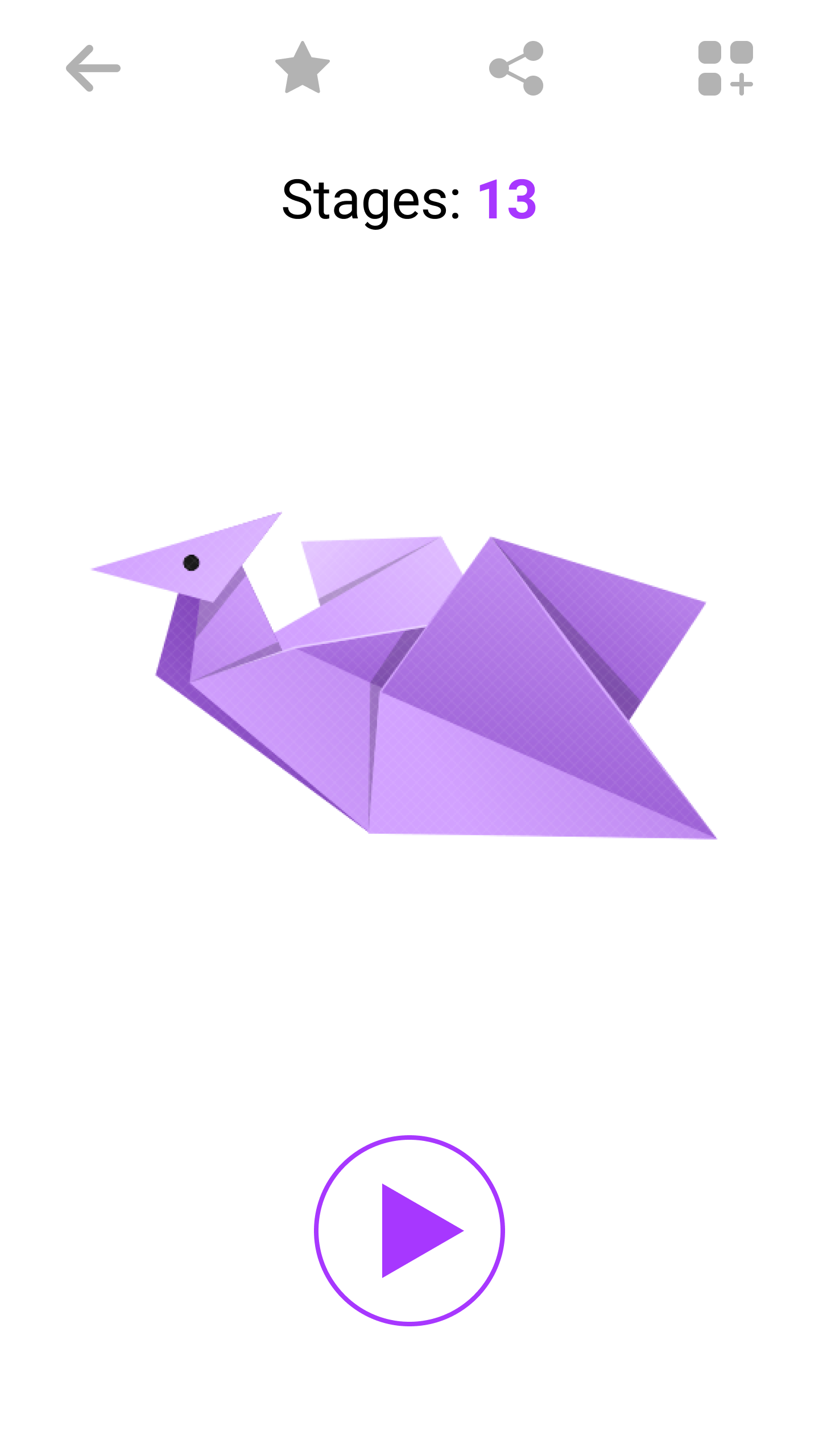 اسکرین شات 3 برنامه Origami Dinosaurs And Dragons