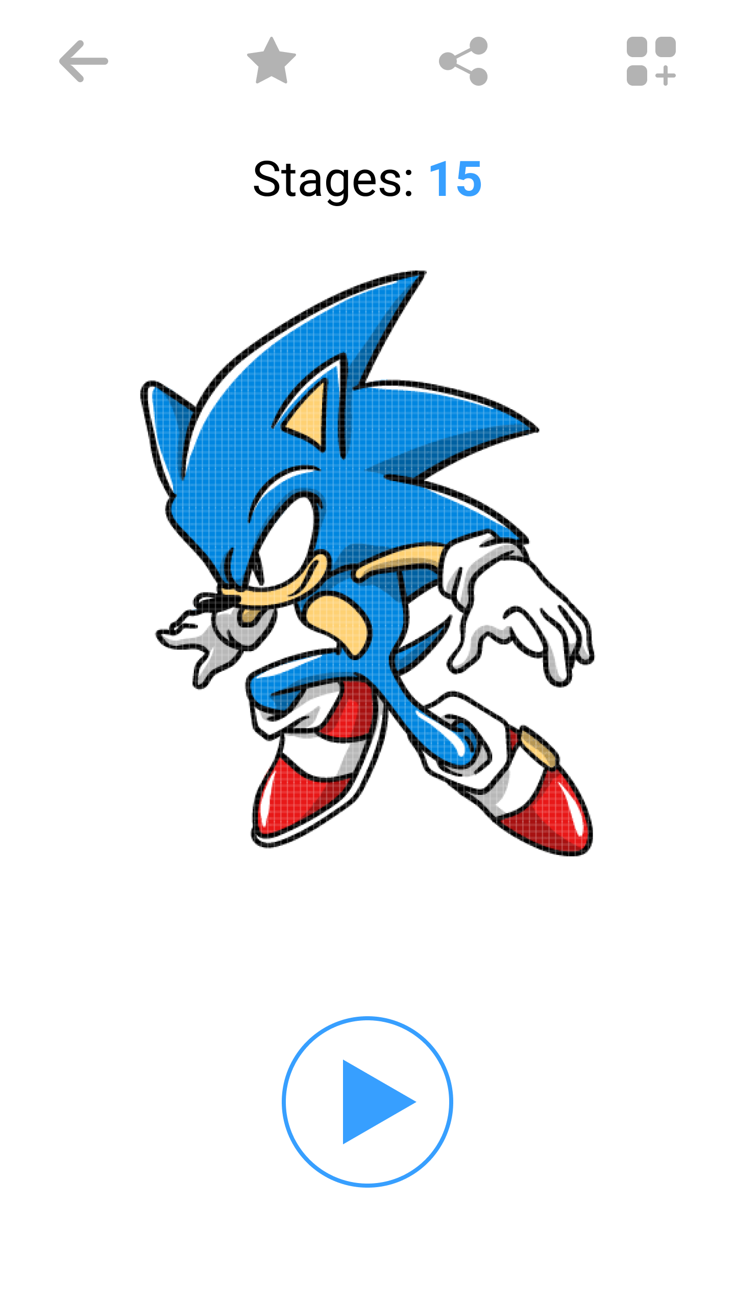 اسکرین شات 3 برنامه How To Draw the Blue Hedgehog