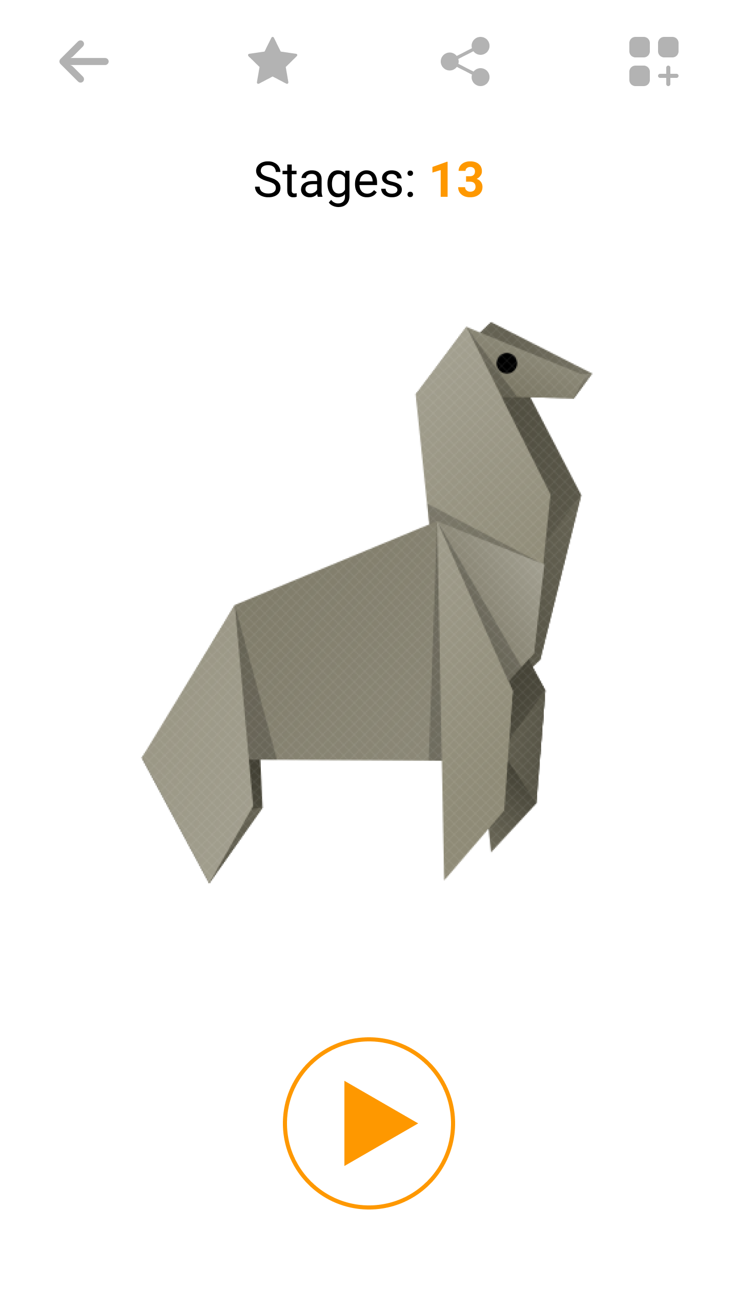 اسکرین شات 5 برنامه Origami Animals And Beast