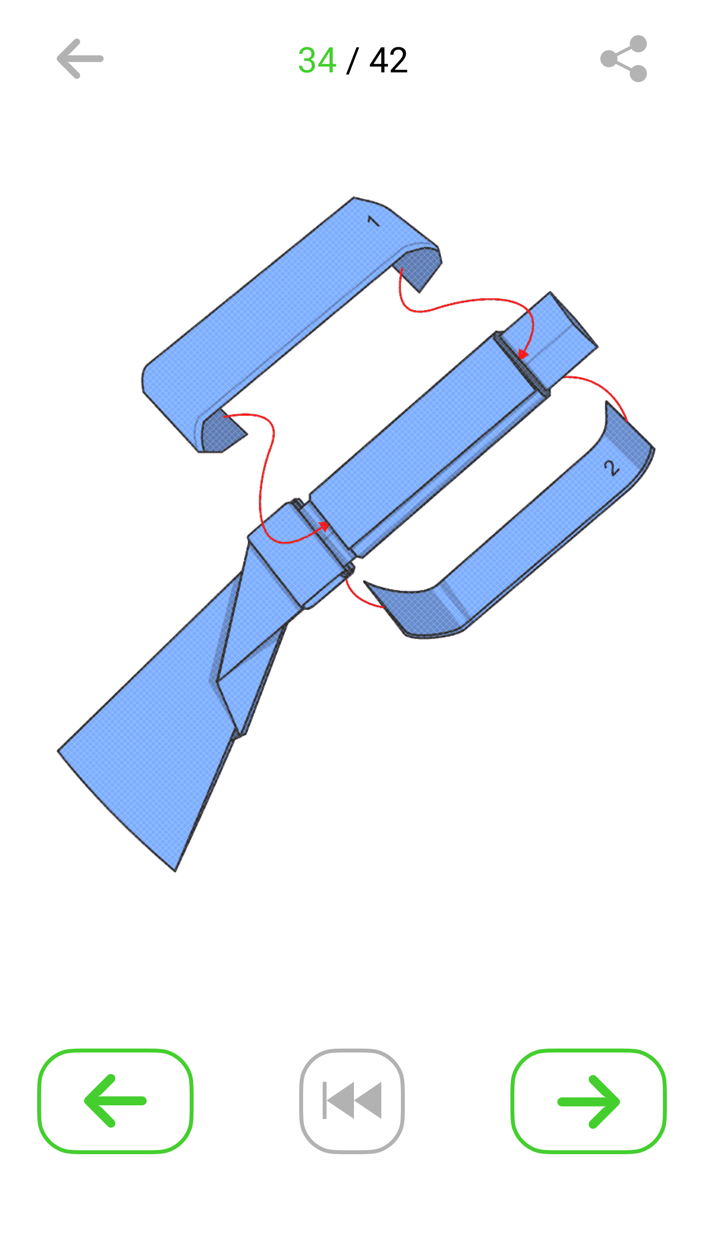 اسکرین شات 7 برنامه Origami Weapon Guides