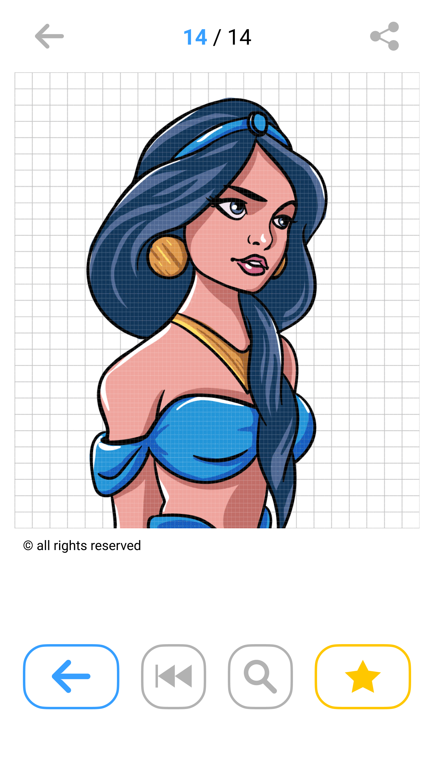 اسکرین شات 8 برنامه How To Draw Cute Princesses